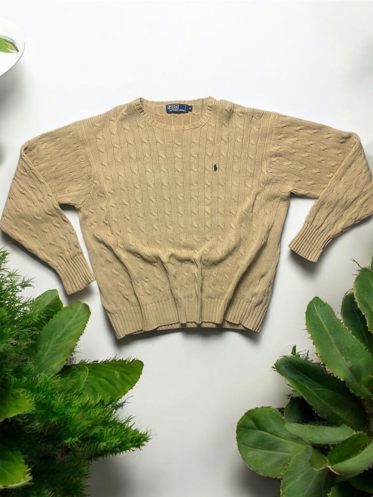 Polo Ralph Lauren Polo Ralph Lauren Sweater 100% Cotton Size US XL / EU 56 / 4 - 2 Thumbnail