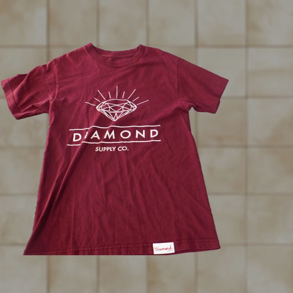 Diamond Supply Co. Diamond Supply Co Shirt Small Red Mens Classic retro graphic casual Size US S / EU 44-46 / 1 - 1 Thumbnail