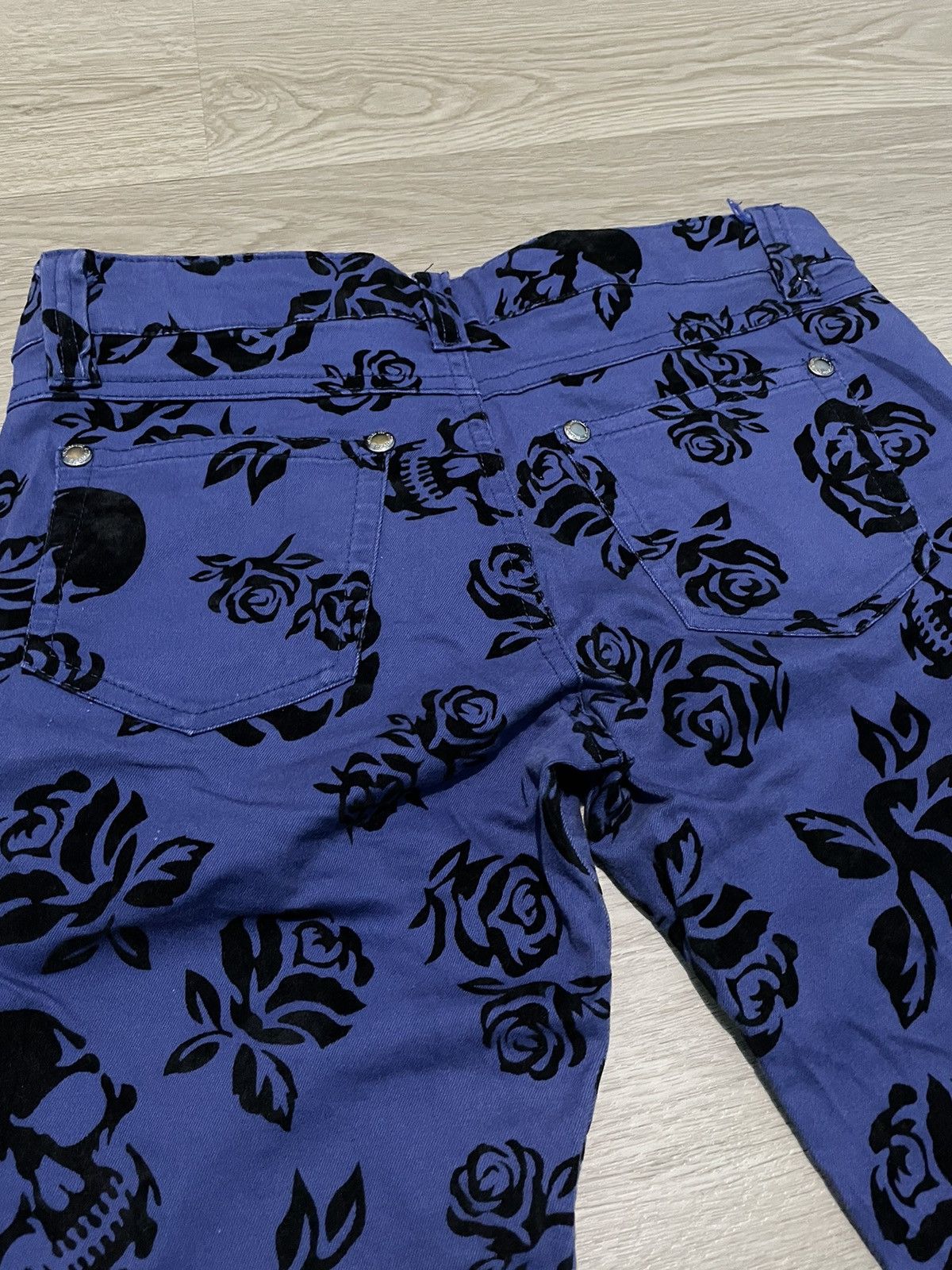 Japanese Brand × Vintage Japanese brand x skull x punk pants Size US 28 / EU 44 - 13 Thumbnail