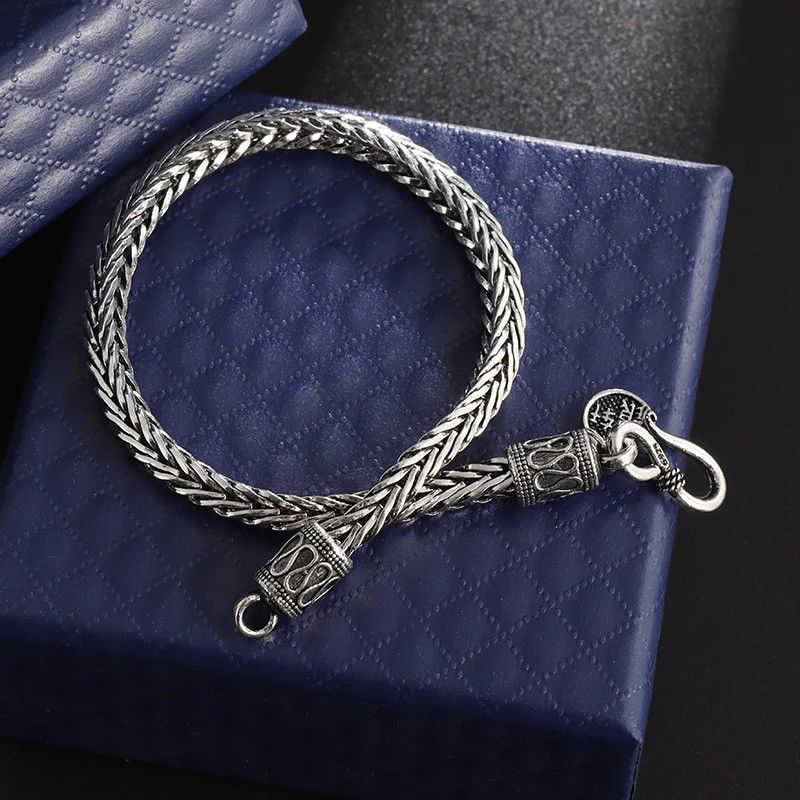 Jewelry × Vintage Viking Keel Chain Stainless Steel Bracelet Size ONE SIZE - 5 Thumbnail