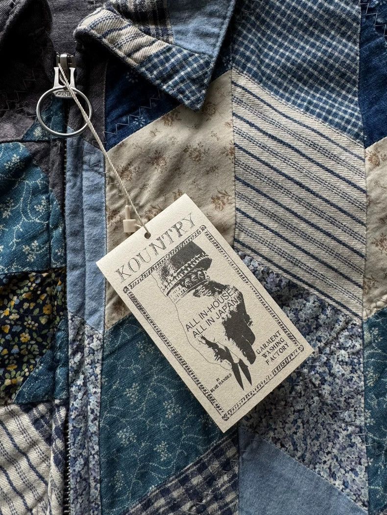 Kapital Rare Kapital Patchwork Blue Jacket-2506 Size US M / EU 48-50 / 2 - 5 Thumbnail
