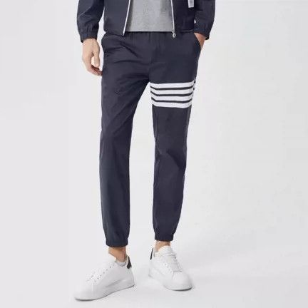 Thom Browne Thom browne Size 1 Classic four-striped elastic casual pan Size US 30 / EU 46 - 5 Thumbnail