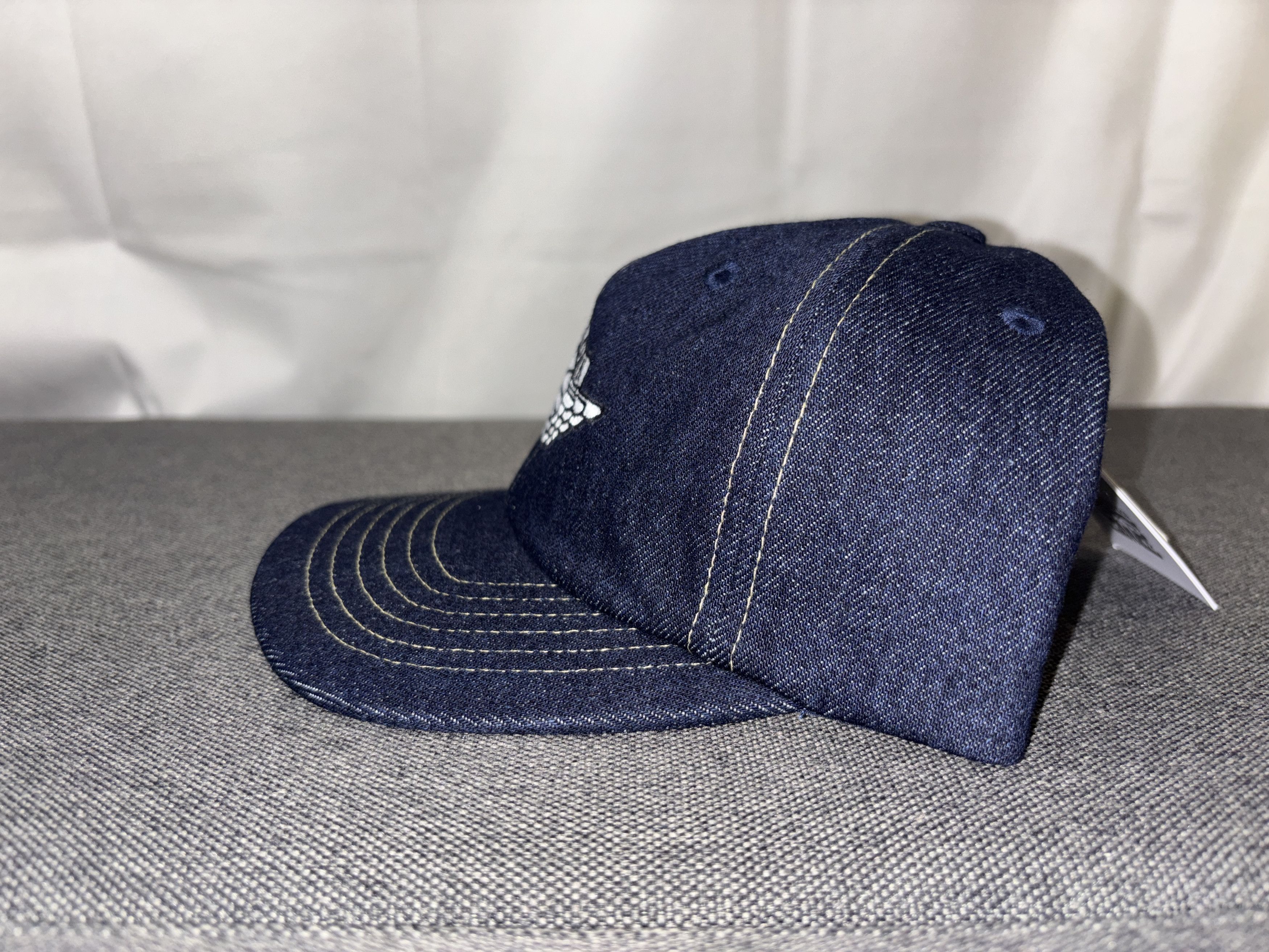 Levi's × Nike Nike Jordan x Levi's Denim Cap Rigid Rinse Blue 055FJ-0000 Size ONE SIZE - 5 Thumbnail