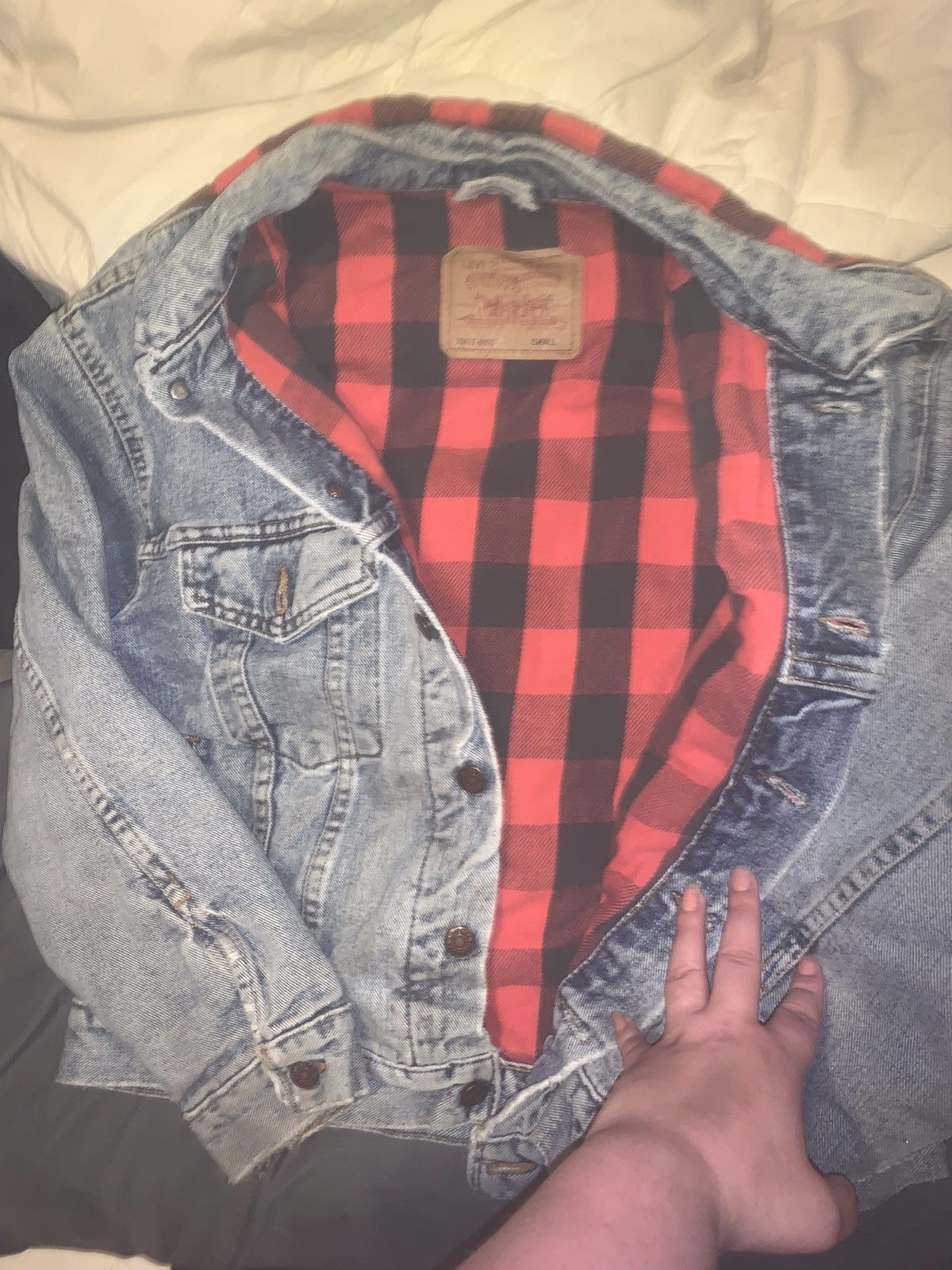 Levi's × Levi's Vintage Clothing × Vintage Vintage Levis heavy denim jacket Size US S / EU 44-46 / 1 - 4 Thumbnail