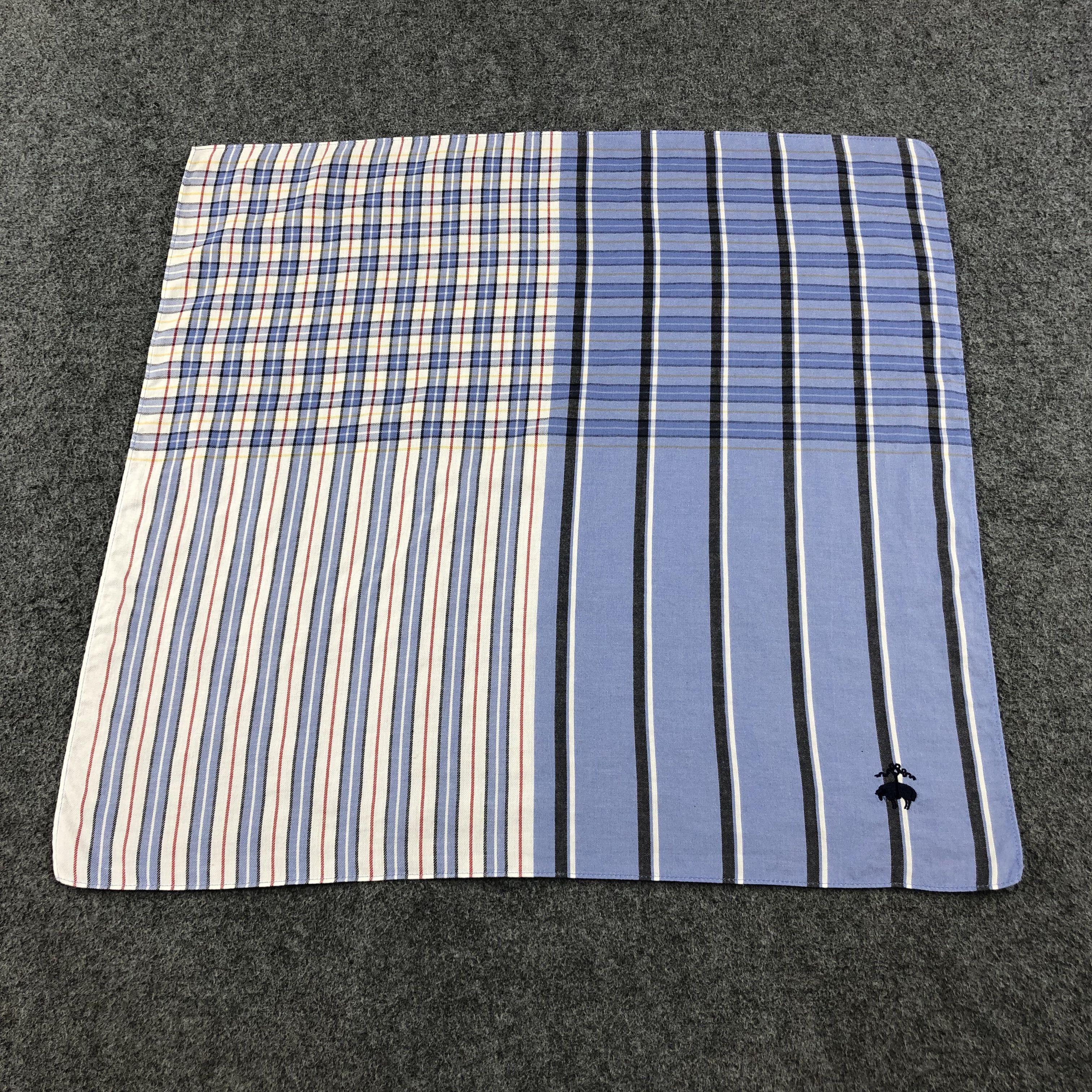 Brooks Brothers × Vintage Brooks Brothers Handkerchief Neckerchief Bandana H1444 Size ONE SIZE - 2 Thumbnail