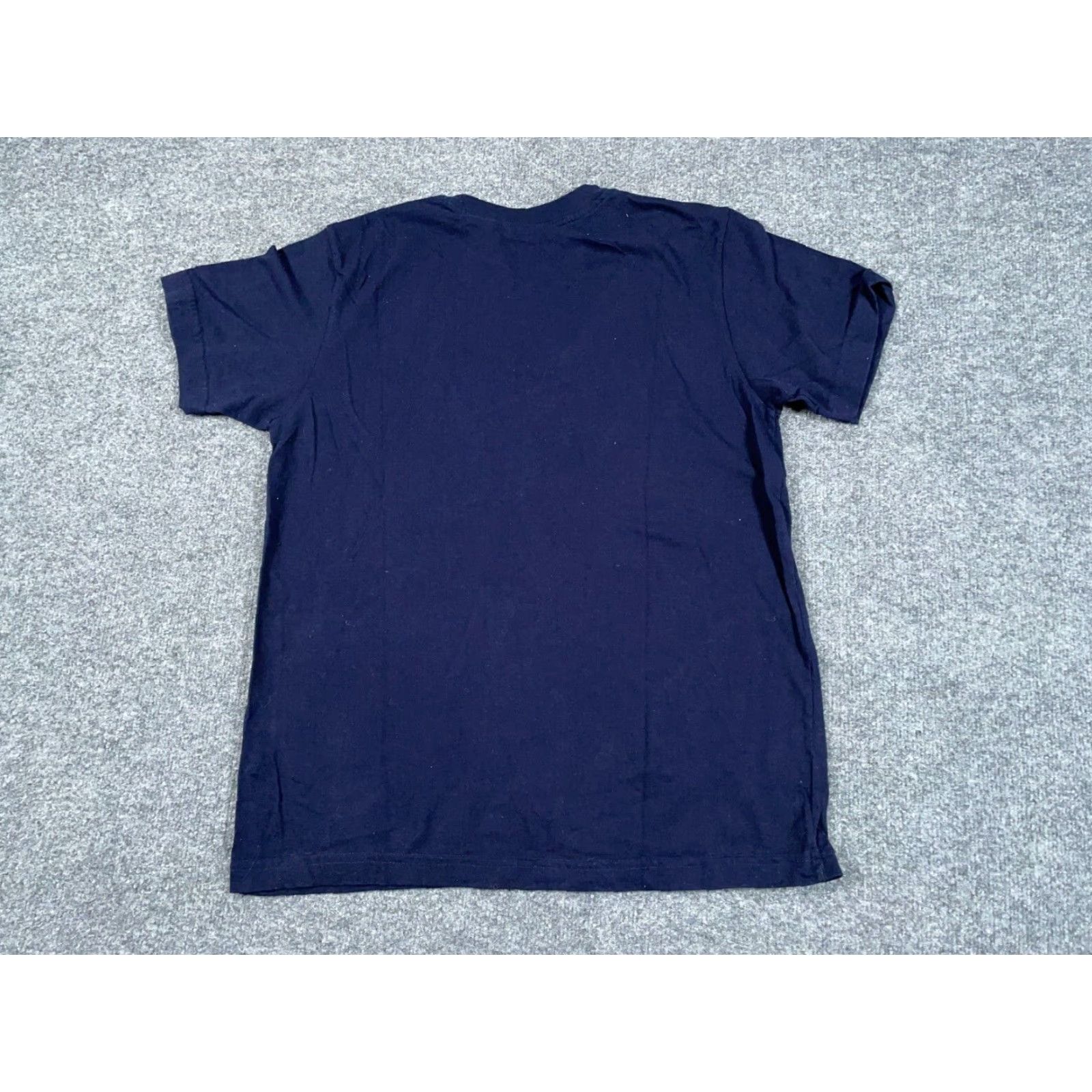 Disney VINTAGE Winnie the Pooh T-Shirt Dark Blue Embroidery Adult Large Tag Cotton Crew Neck Short Sleeve 90s Disney Graphic Tee Mens Size US M / EU 48-50 / 2 - 2 Thumbnail
