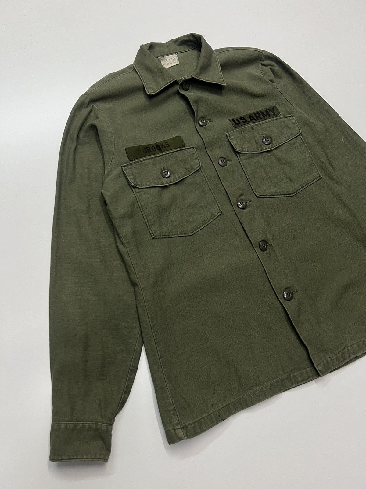 Vintage VINTAGE US ARMY SHIRT Size US S / EU 44-46 / 1 - 3 Thumbnail