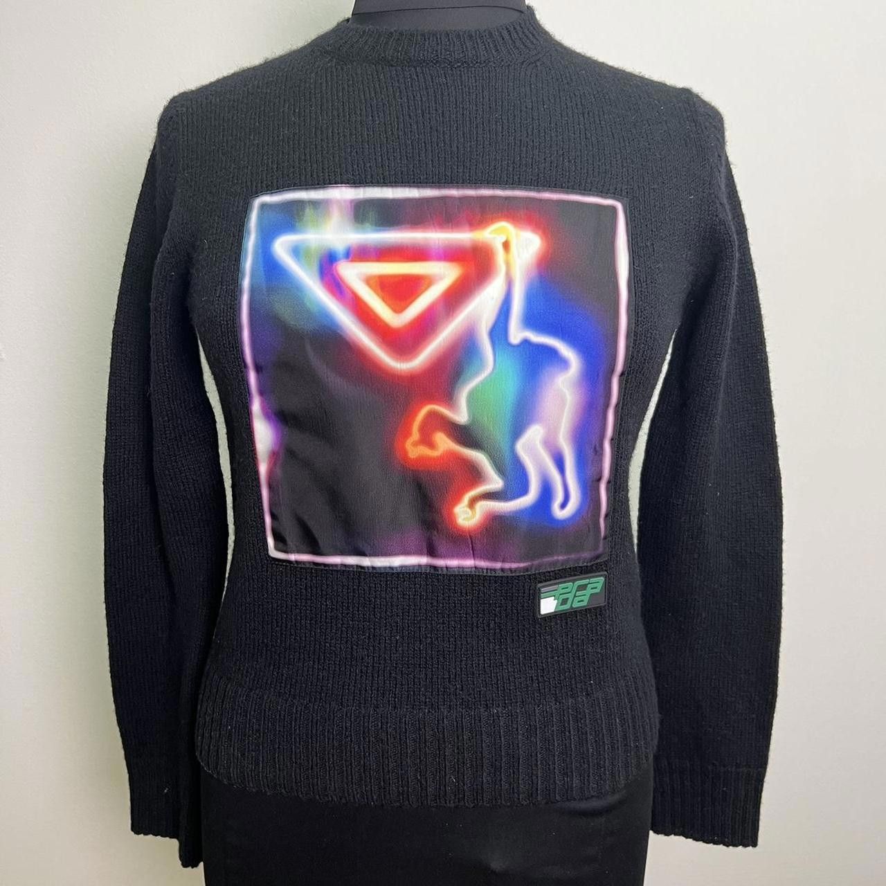 Prada Prada Neon Monkey Sweater Size US S / EU 44-46 / 1 - 1 Thumbnail