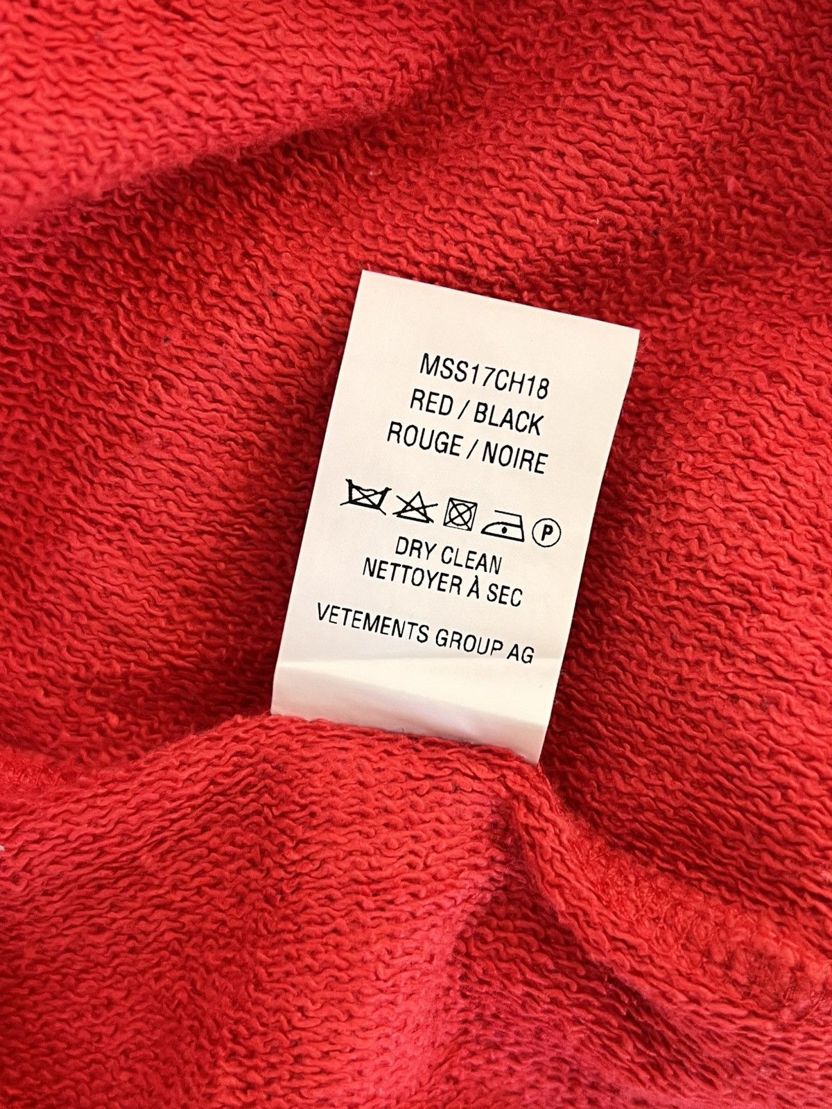 Vetements VETEMENTS ANTWERPEN HOODIE Size US S / EU 44-46 / 1 - 10 Thumbnail