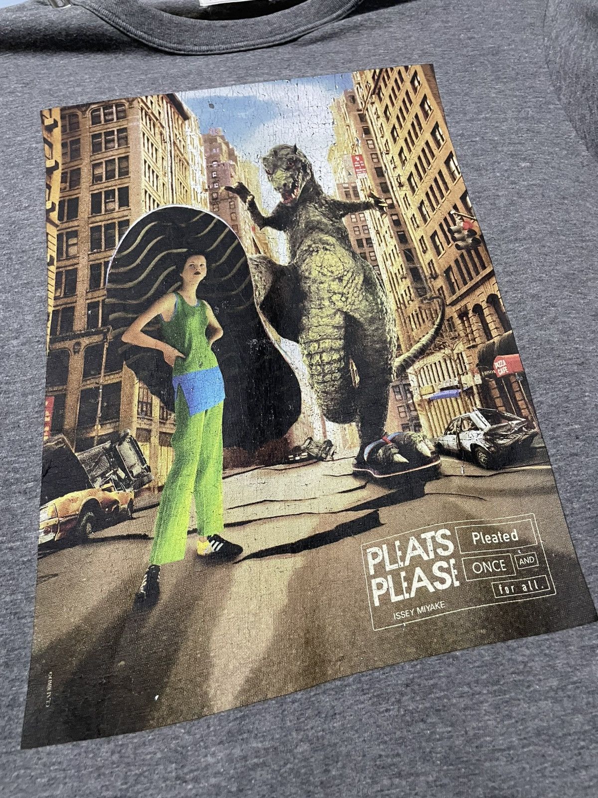 Pleats Please Issey Miyake Vintage Issey Miyake Pleat Please Big Poster Single Stitch Size US XS / EU 42 / 0 - 6 Thumbnail