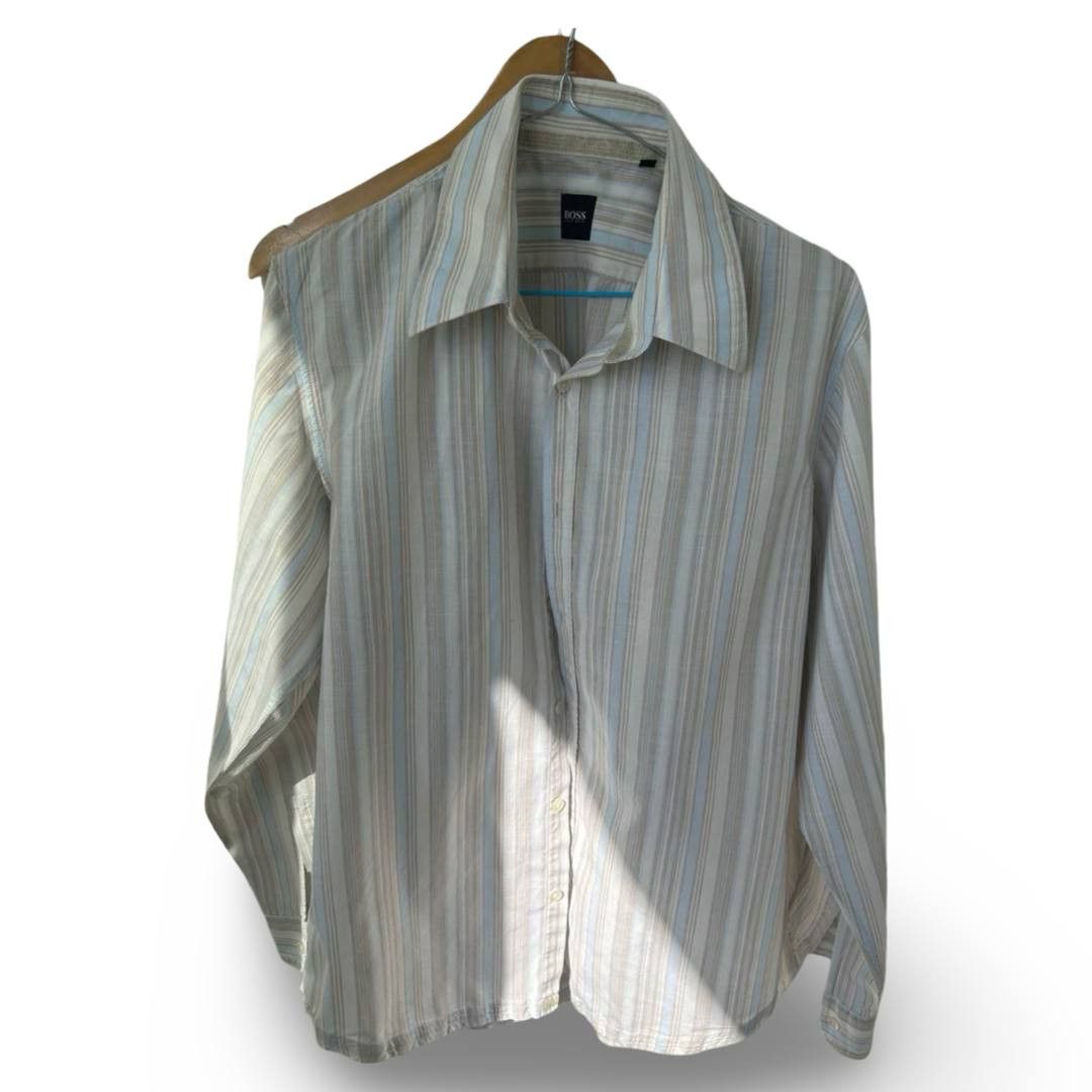 Hugo Boss Hugo Boss shirt #602 Size US L / EU 52-54 / 3 - 1 Thumbnail