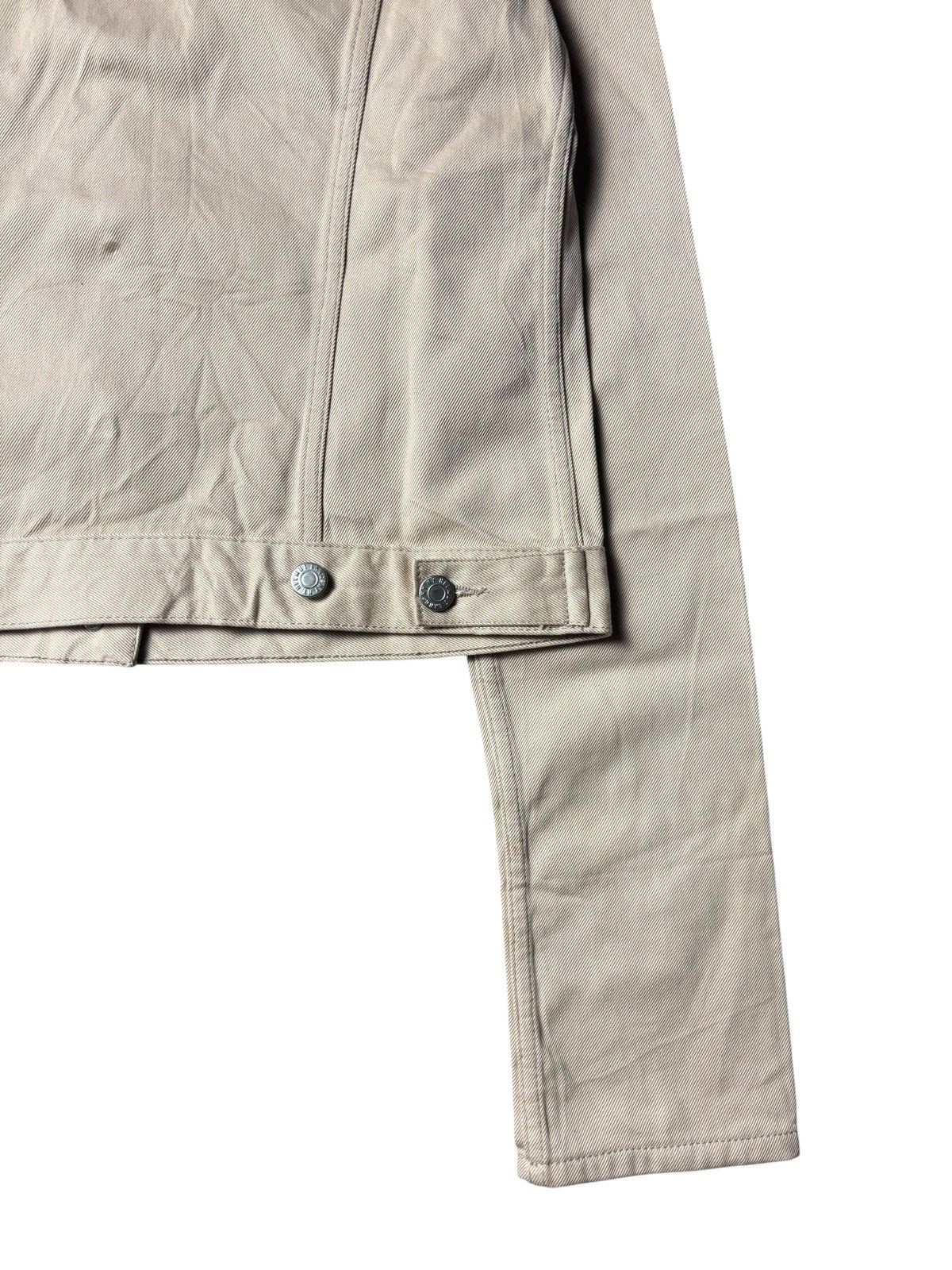 Helmut Lang 1990s Helmut Lang Oversleeve Raw Silk Denim Jacket Deadstock Size US S / EU 44-46 / 1 - 8 Thumbnail