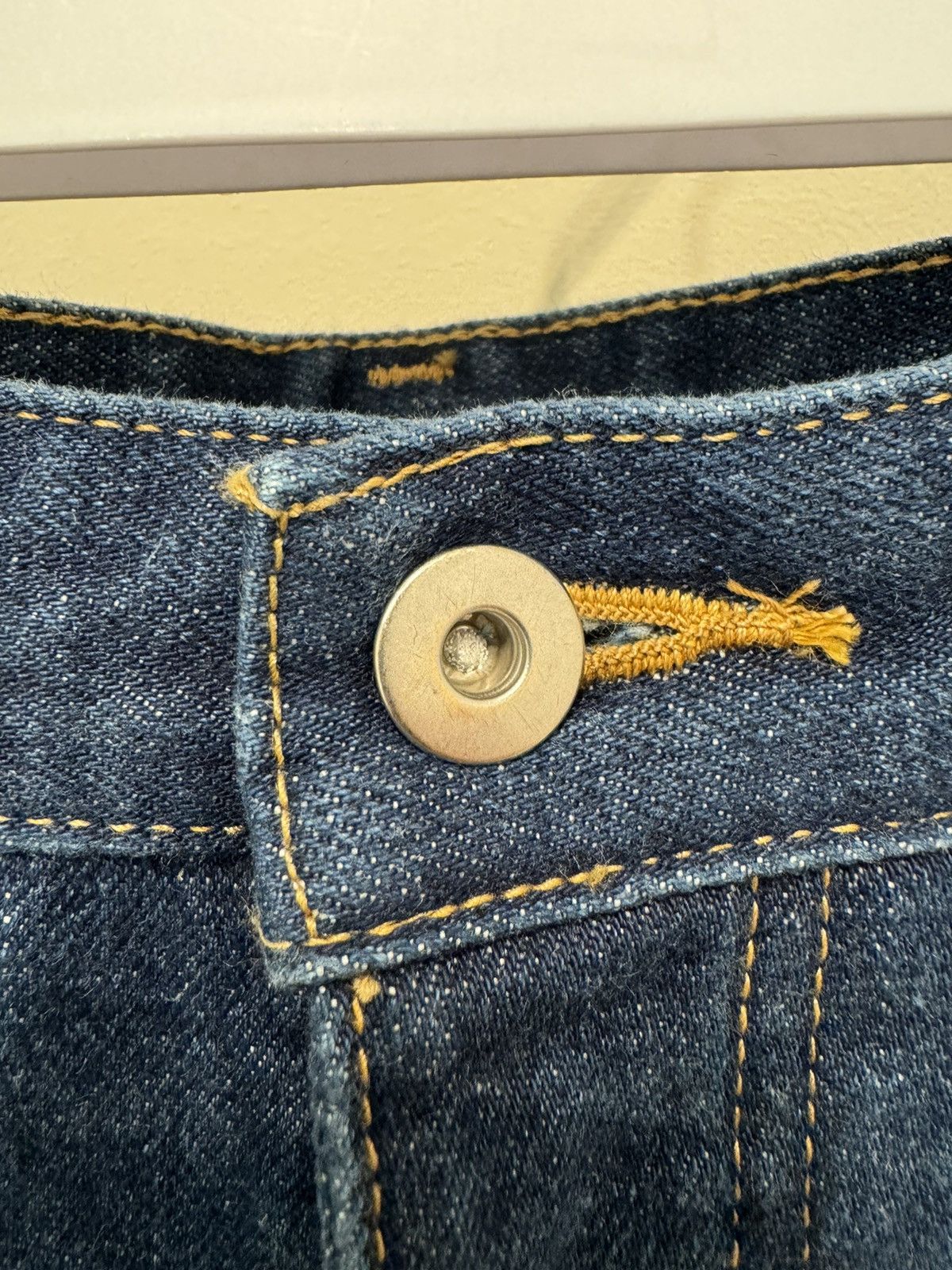 Vuja De VUJA DÉ WES RELAXED FIT SELVEDGE JEANS IN BLUE | Grailed