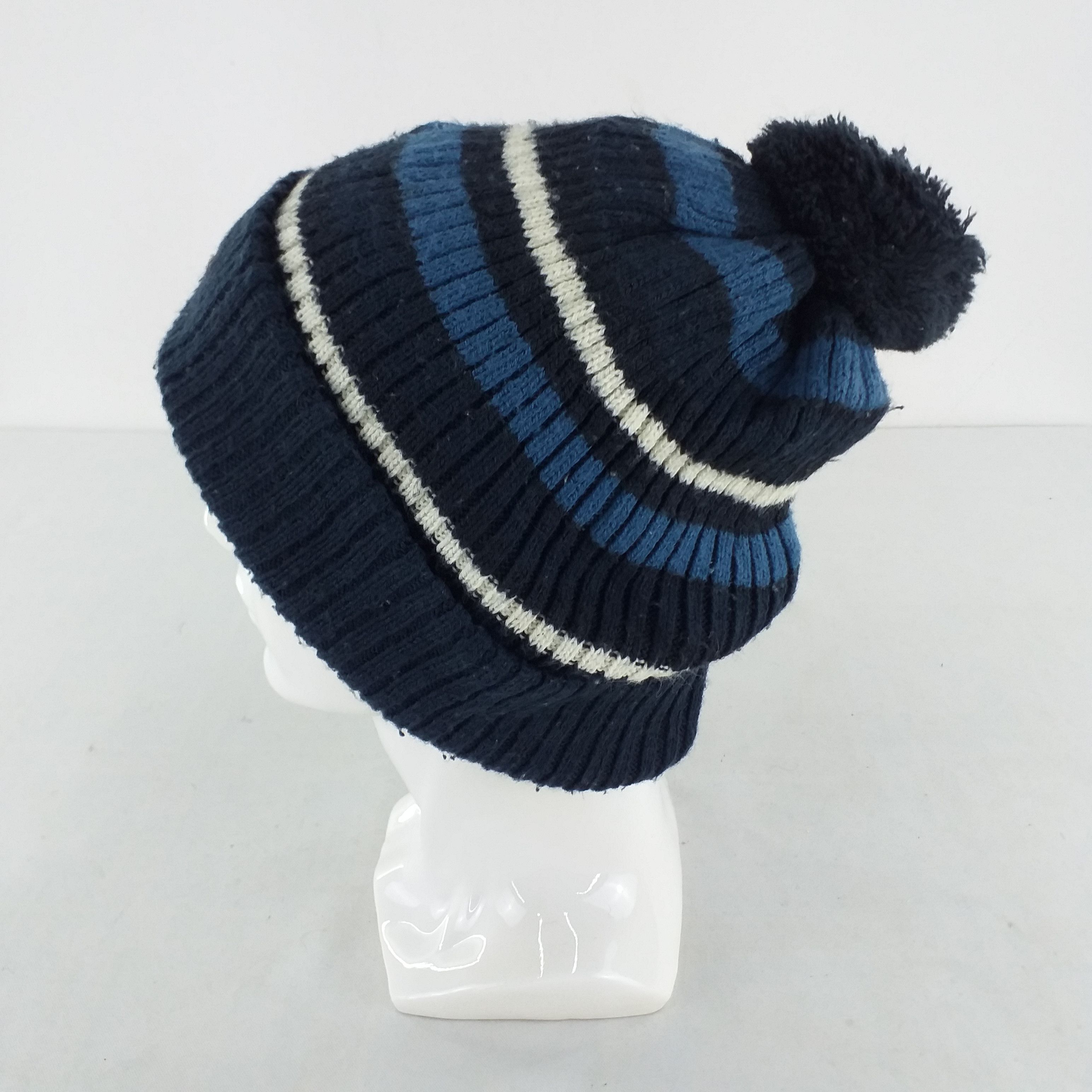 Japanese Brand Stripes Snow Cap Hat Beanie -BN469 Size ONE SIZE - 1 Thumbnail