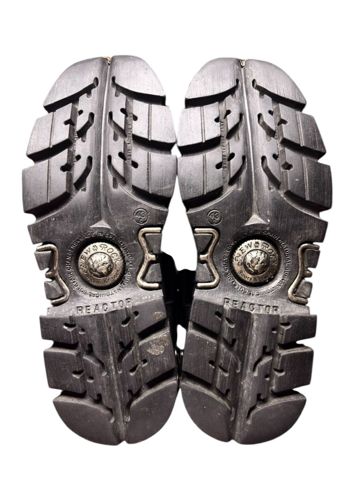 New Rock Vintage New Rock grey ankle reactor boots Size 43 Size US 10 / EU 43 - 9 Thumbnail