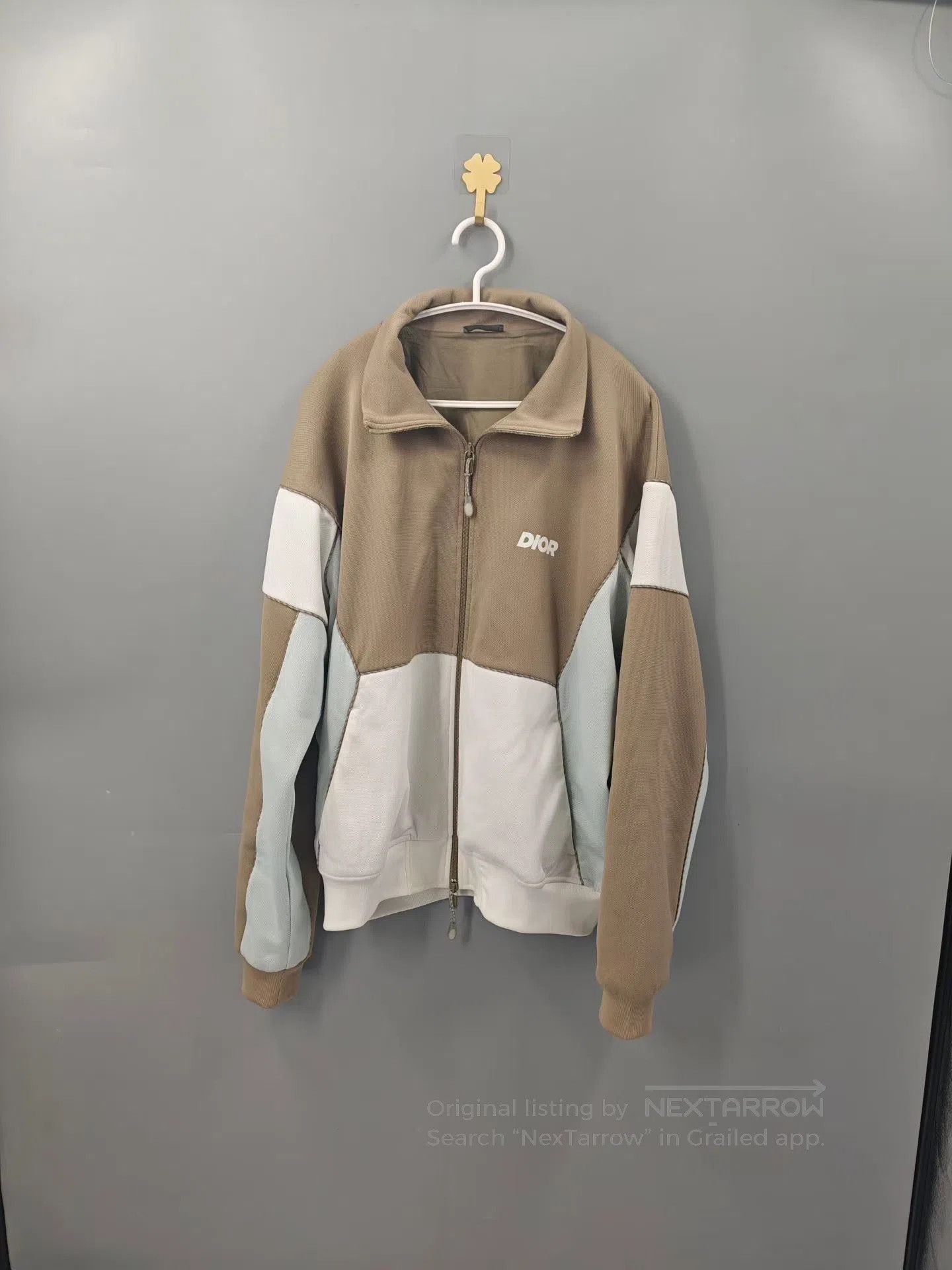 Dior Dior Khaki Color Block Sports Jacket. Size US L / EU 52-54 / 3 - 1 Thumbnail
