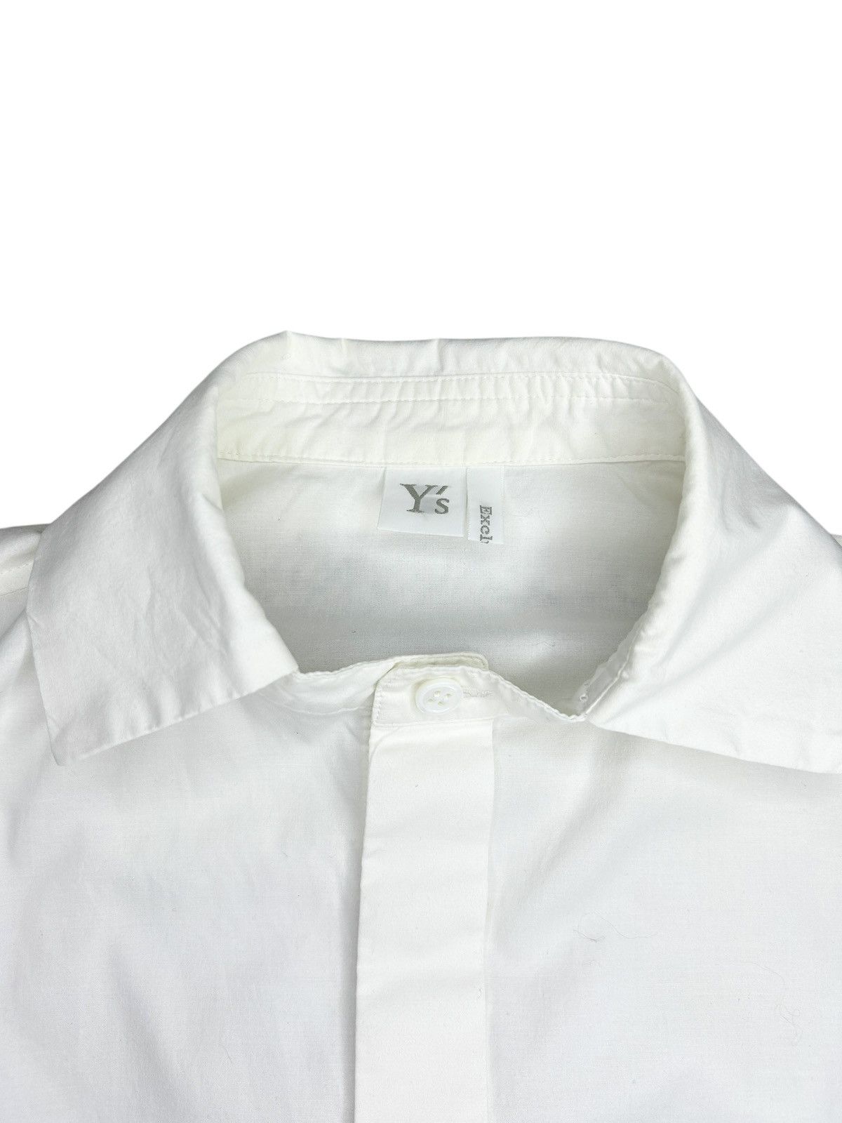 Y's Darted Sleeveless Button-Up Shirt Size XS / US 0-2 / IT 36-38 - 3 Thumbnail