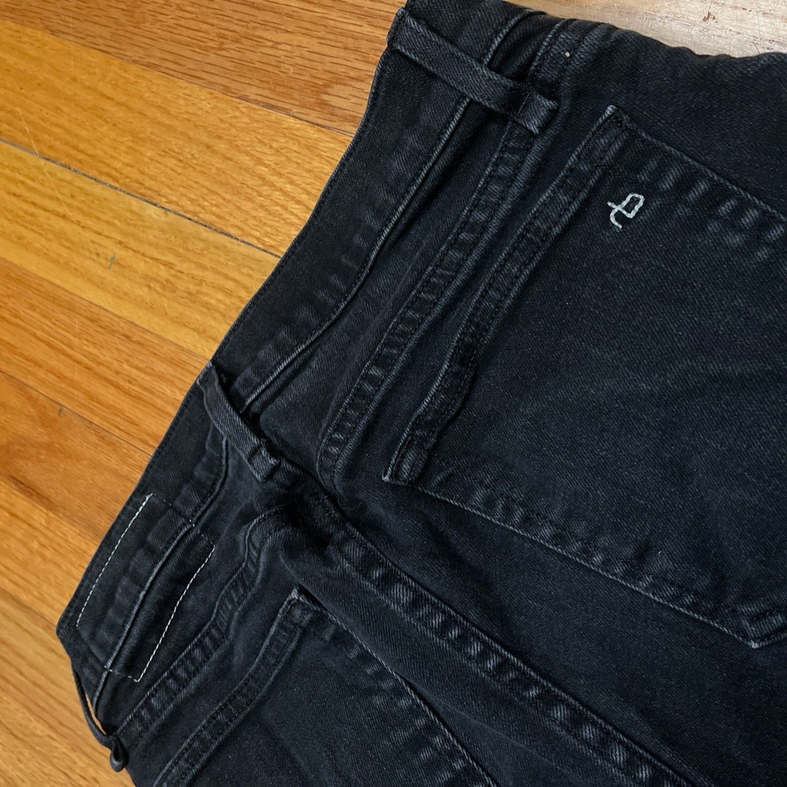 Rag & Bone Rag & Bone Extra Slim Jeans Black Fit 1 Stretch USA Made Size US 30 / EU 46 - 10 Thumbnail
