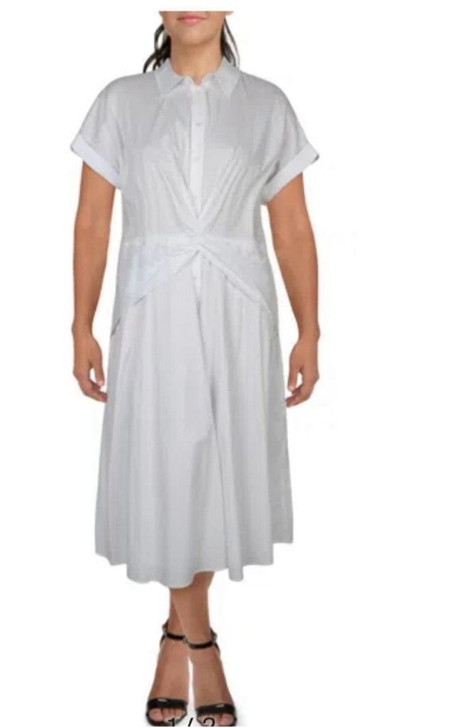 Lauren Ralph Lauren Women's Lauren Ralph Lauren White Dress Size 16 Size XXL / US 16-18 / IT 52-54 - 1 Thumbnail