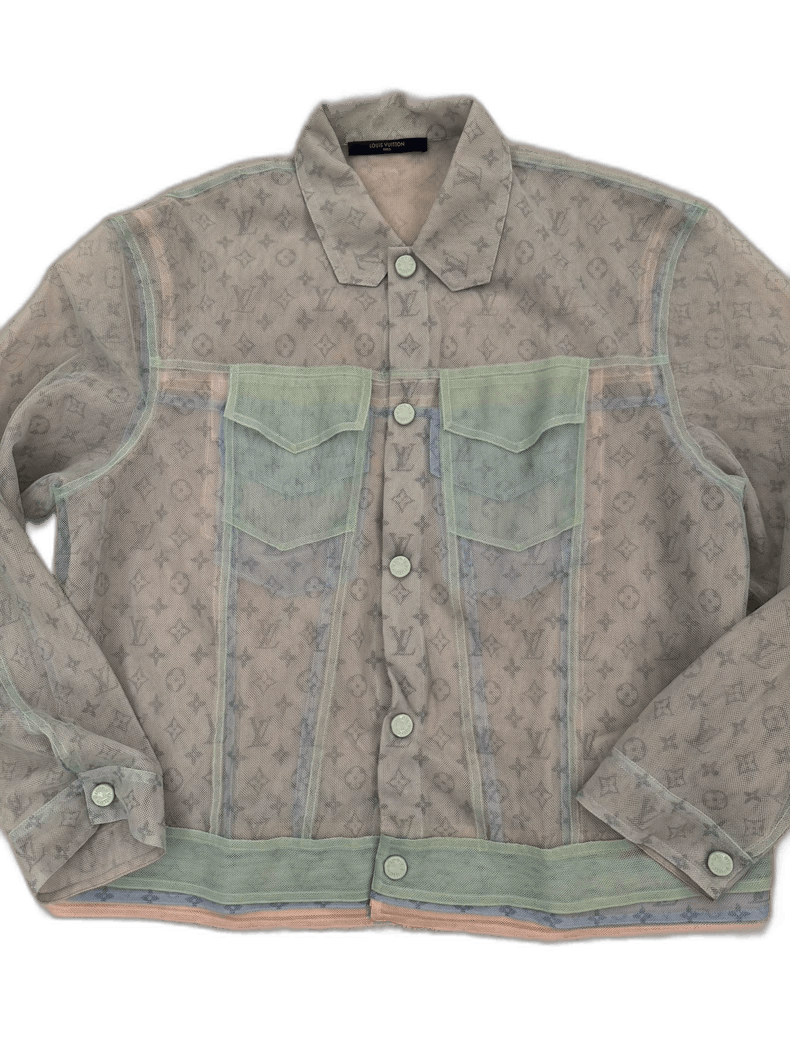 Louis Vuitton Colorful Sheer Jacket by Louis Vuitton Size US L / EU 52-54 / 3 - 1 Thumbnail