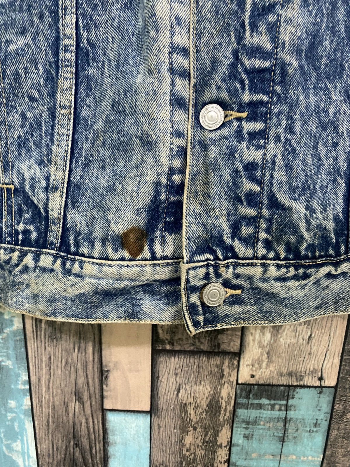 Other Vintage Betty Smith Stone Wash Denim Jacket Size US M / EU 48-50 / 2 - 7 Thumbnail