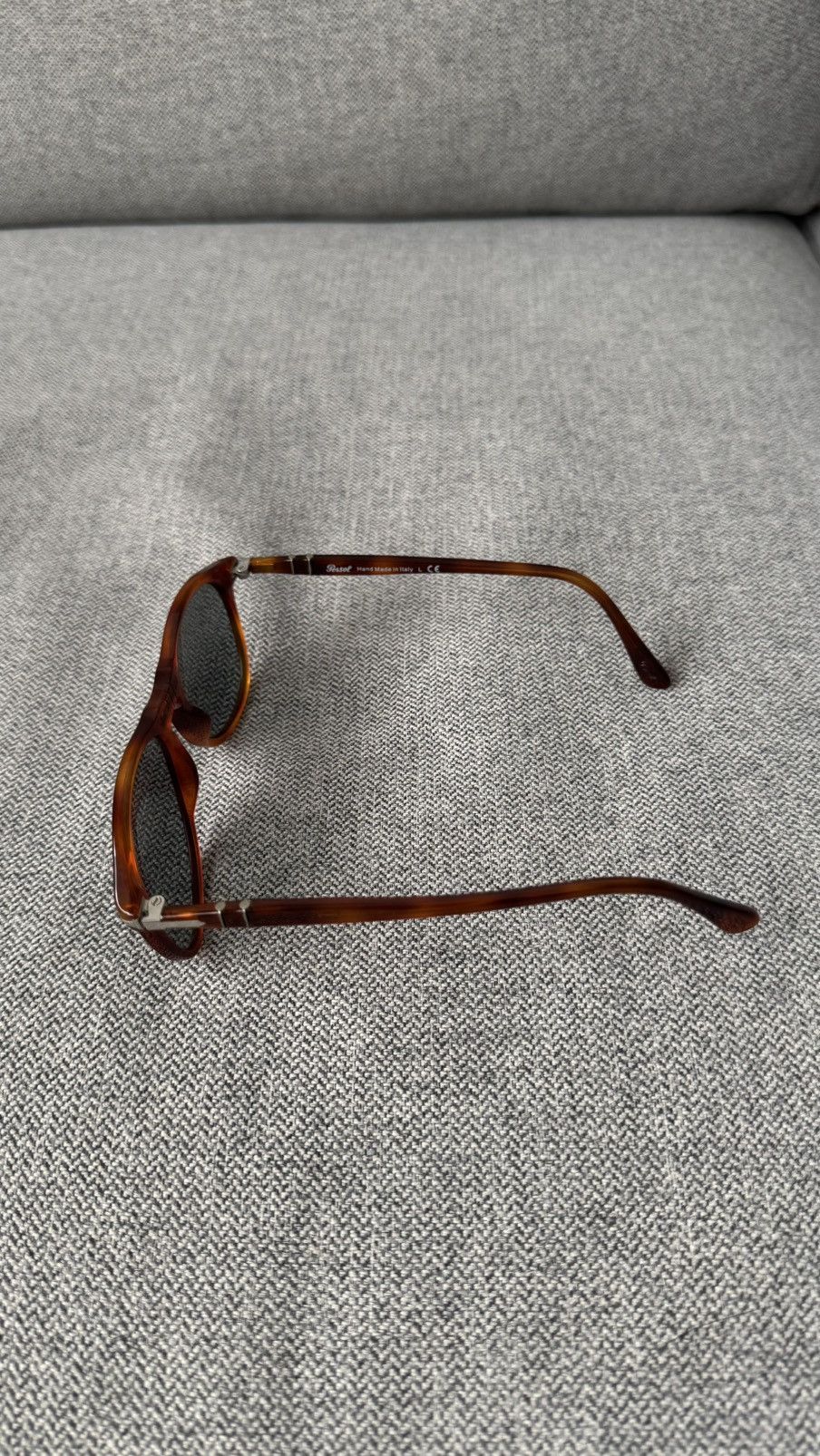 Persol Persol Brown Havana Sunglasses Classic Round Frame Size ONE SIZE - 9 Thumbnail