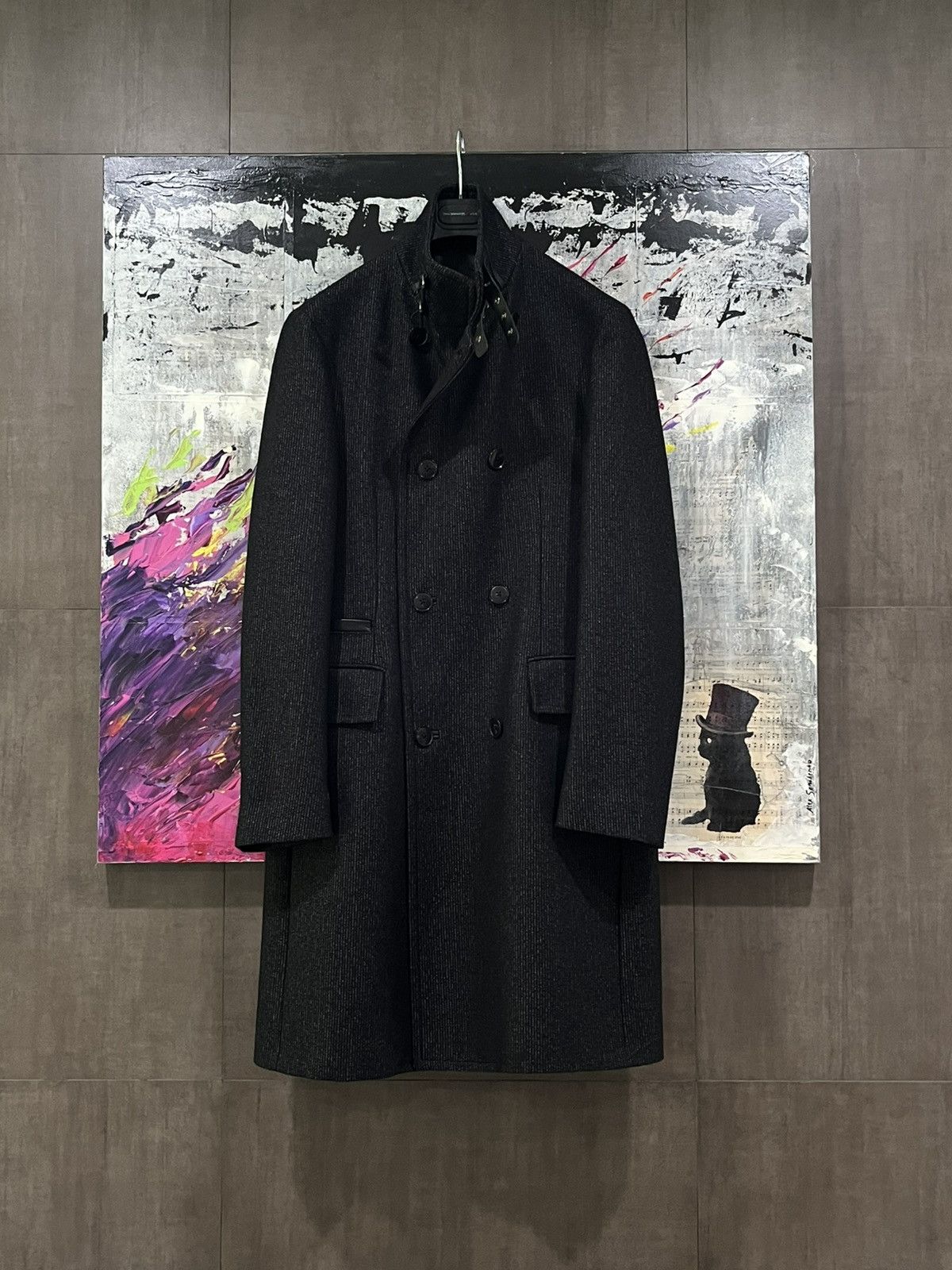 John Varvatos Buckled coat. 46 Size US S / EU 44-46 / 1 - 1 Thumbnail