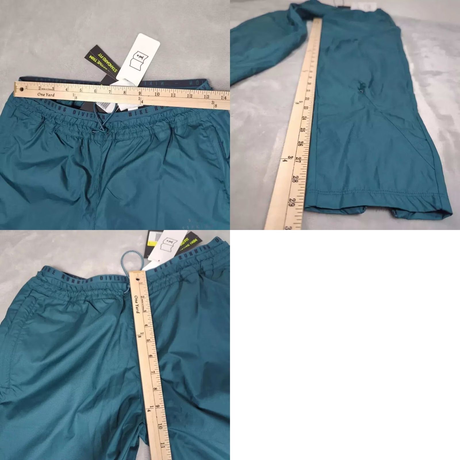 Nike Nike Running Division Pants Women S Green Blue Teal Lightweight Pockets Breathable Quick Dry 29 in Inseam Drawstring Track Pants Activewear Womens Size 28" / US 6 / IT 42 - 10 Thumbnail