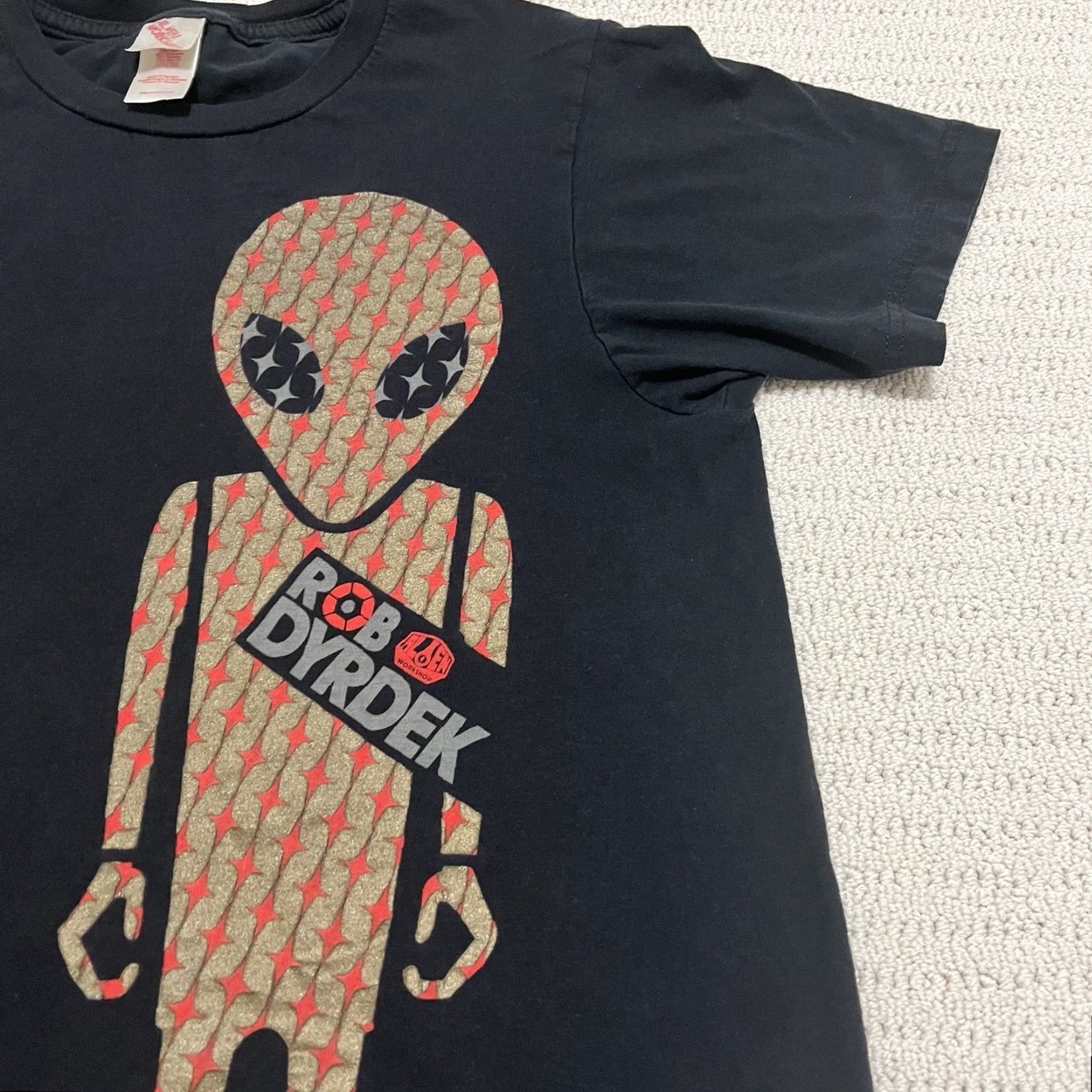 Alien Workshop VINTAGE Alien Workshop Rob Dyrdek Graphic Tee T Shirt Mens Small Black Y2K Size US S / EU 44-46 / 1 - 7 Thumbnail