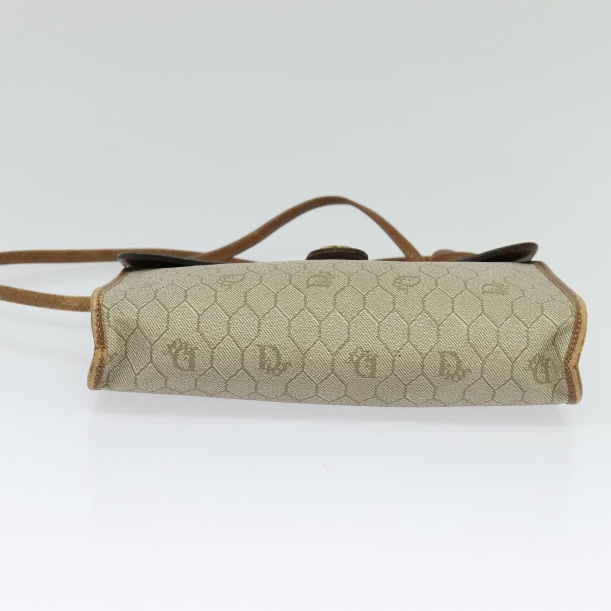 Dior DIOR Honeycomb Canvas Shoulder Bag Pvc Beige Size ONE SIZE - 9 Thumbnail