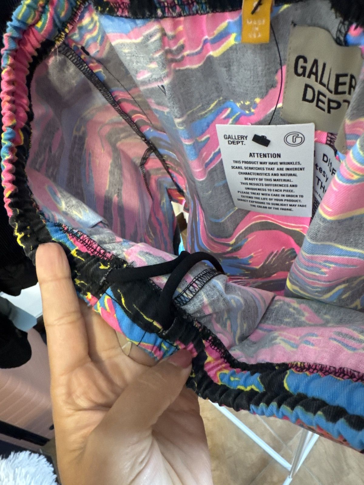 Gallery Dept. Gallery Dept. Safari 90s Zuma Shorts - Neon Safari - Small Size US 27 - 6 Thumbnail