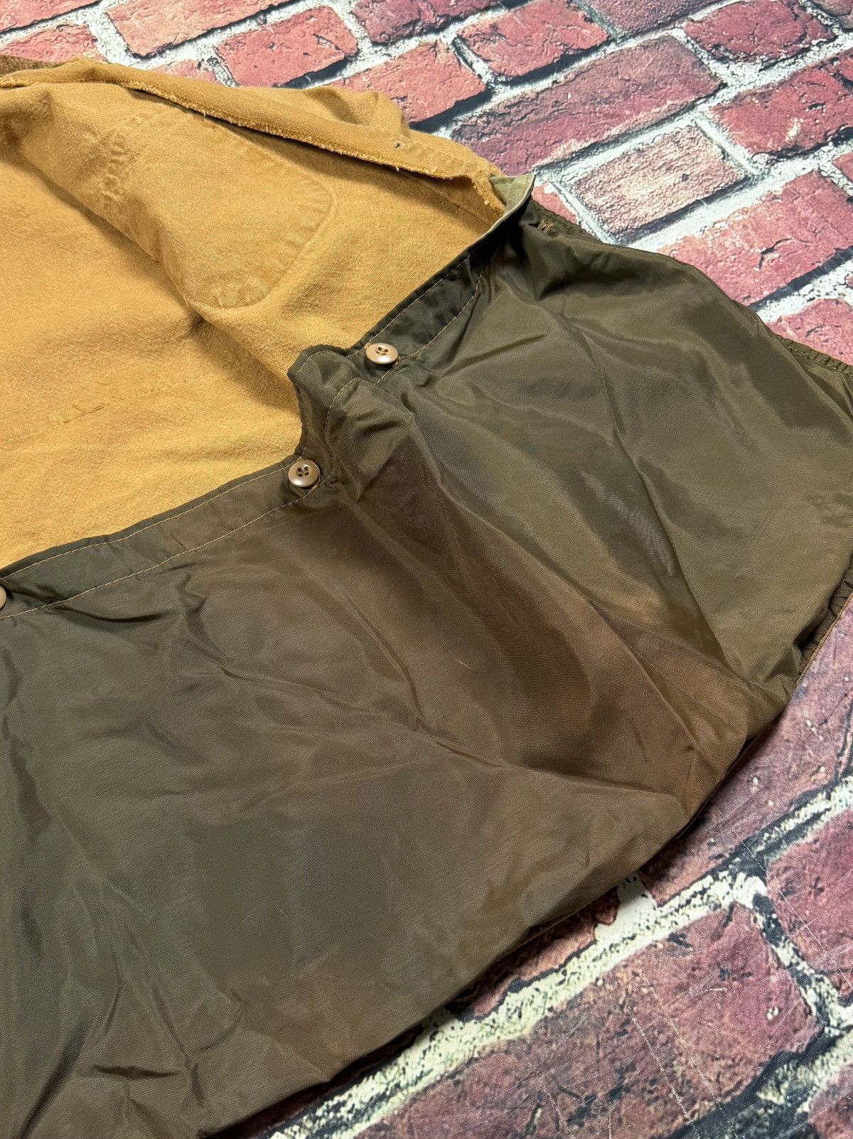 SafTbak Vintage SafTBak Hunting Jacket Brown Orange Canvas Game Size US L / EU 52-54 / 3 - 11 Thumbnail