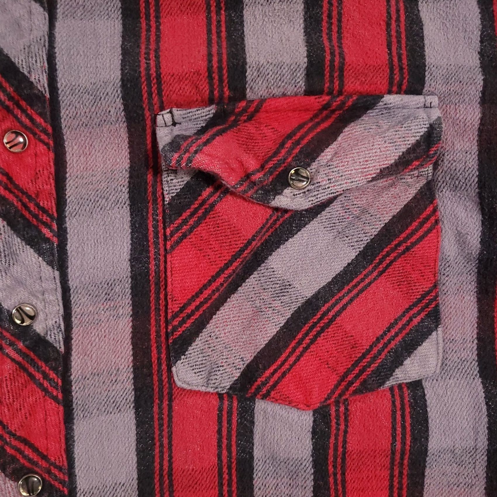 CO Sandy River Jeans Co Heavy Button Up Flannel Shacket Shirt Mens 2XLT Workwear Shirt Size US XXL / EU 58 / 5 - 3 Thumbnail