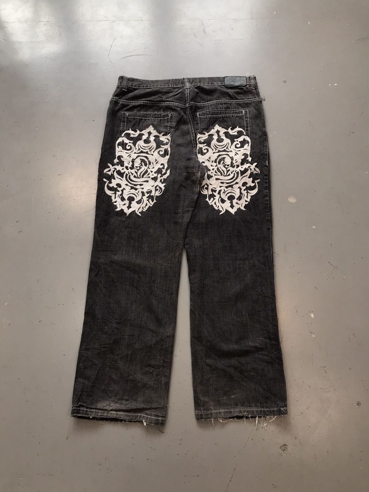 C1RCA × Southpole × Vintage Vintage cir ca white thread embroidered loose fit denim Size US 40 / EU 56 - 1 Thumbnail
