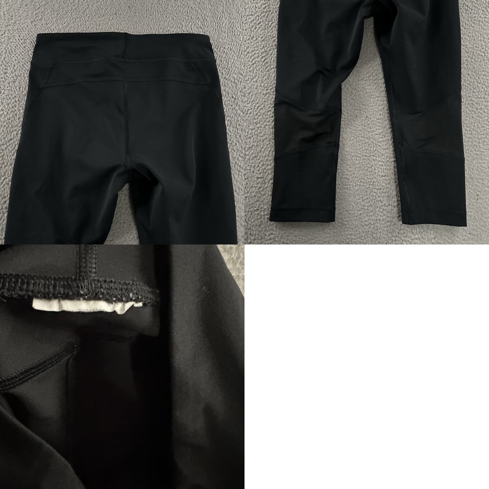 Under Armour Under Armour Leggings Womens Cropped Black M Polyester Growers? Size 32" / US 10 / IT 46 - 9 Thumbnail