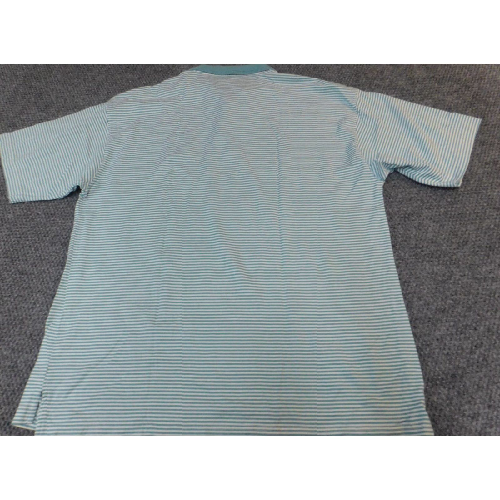 Vintage Bugs Bunny Mens Polo Shirt Large Blue Striped Warner Bros Studio Store Polo Shirt Shirt Mens Polo Size US L / EU 52-54 / 3 - 7 Thumbnail