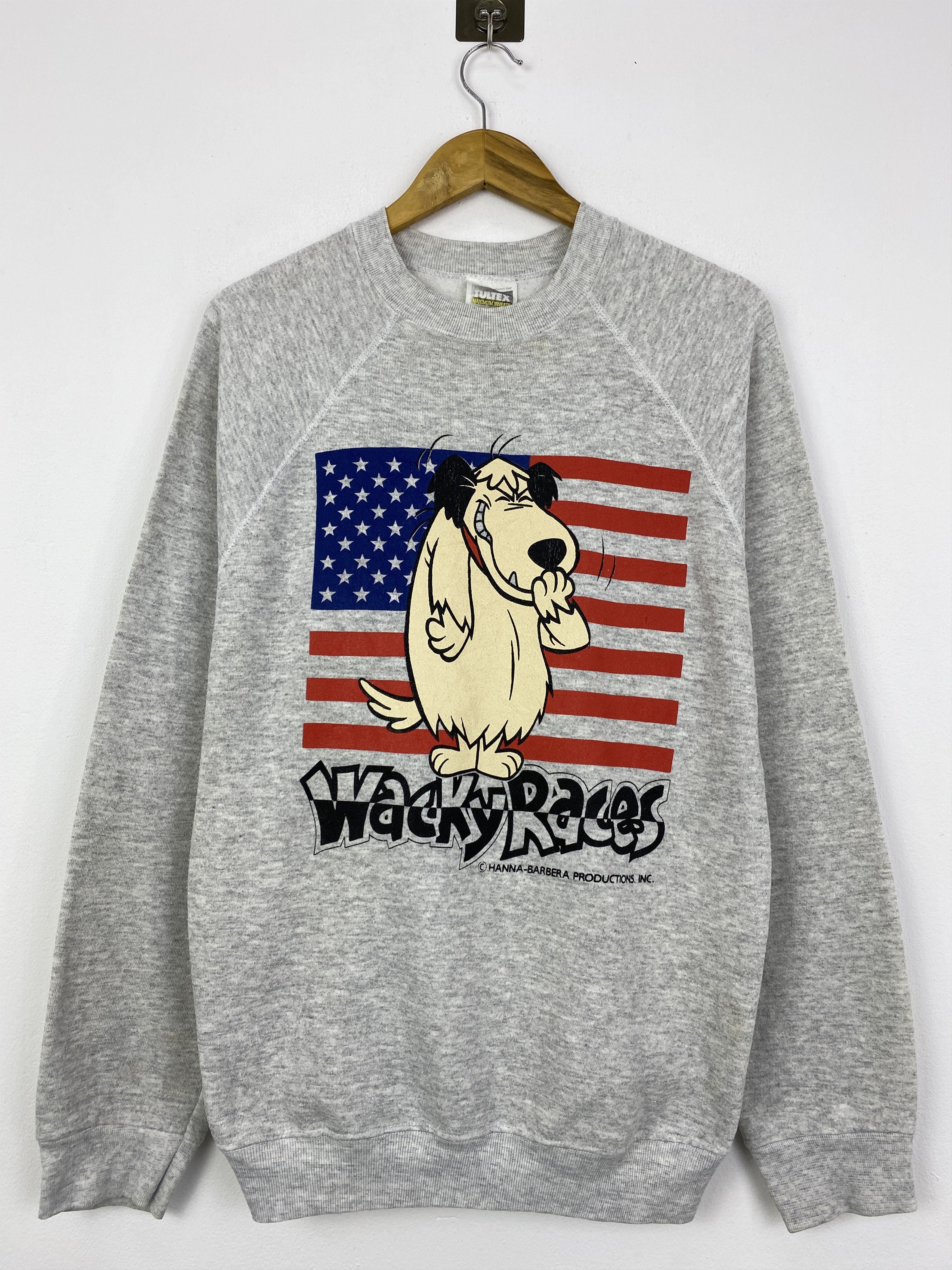 Vintage Vintage 90s Wacky Races Printed Crewneck Sweatshirt SH0091 Size US L / EU 52-54 / 3 - 1 Thumbnail