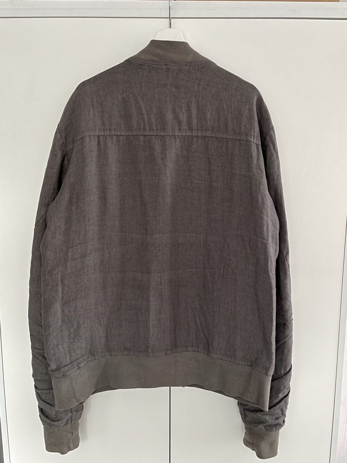 Lost & Found Ria Dunn Lost & Found Rooms Oversized Wrinkled Linen Bomber Jacket Size US XL / EU 56 / 4 - 3 Thumbnail