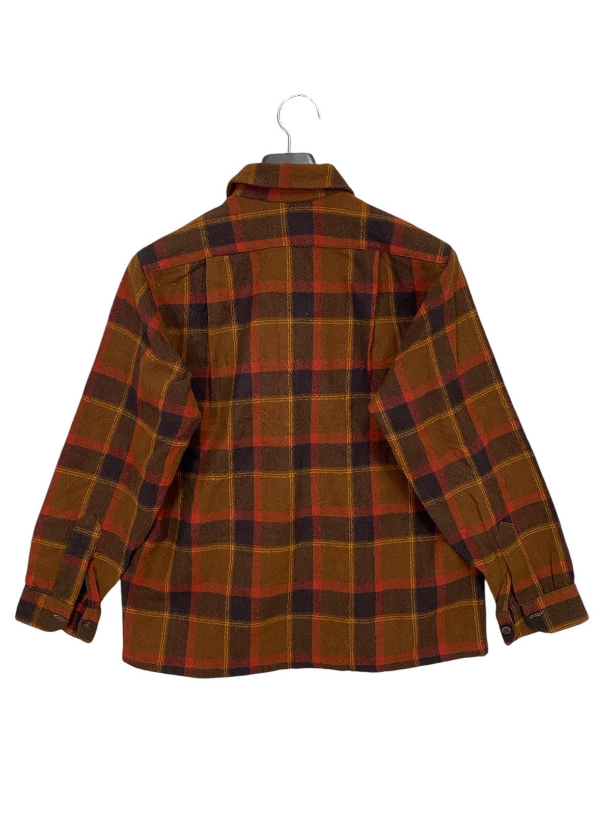 Pendleton × Vintage Vintage Pendleton Check Shirt Button M USA Made 70s Mens Size US M / EU 48-50 / 2 - 2 Thumbnail
