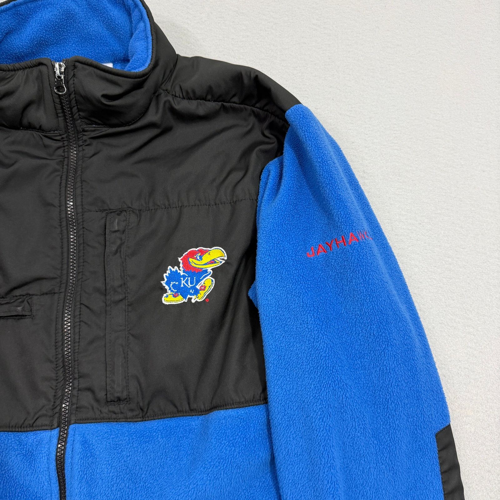 NCAA NCAA Kansas Jayhawks Fleece Soft Shell Jacket Men's Medium Size US M / EU 48-50 / 2 - 3 Thumbnail