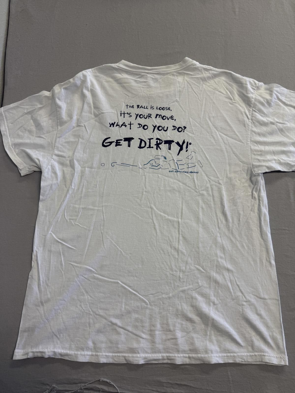 Delta Get Dirty Field Hockey T-shirt The Ball is Loose Tee XL Size US XL / EU 56 / 4 - 3 Thumbnail