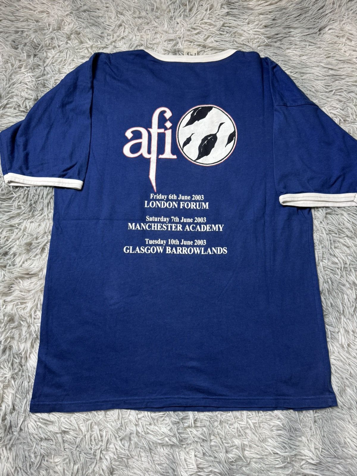 Band Tees Vintage Afi Band Tour 2003 Size US L / EU 52-54 / 3 - 5 Thumbnail