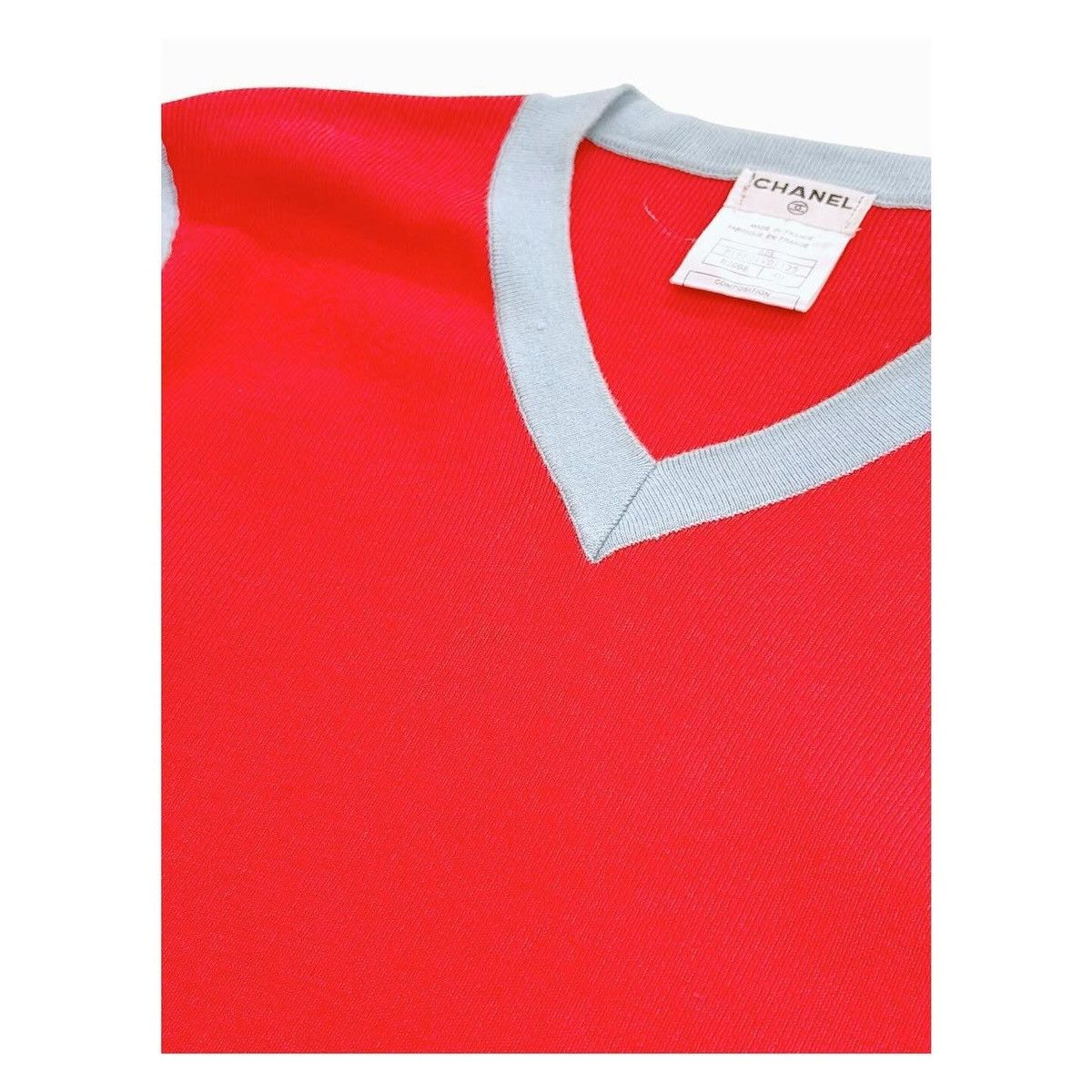 Chanel Chanel V neck Long sleeve Size M / US 6-8 / IT 42-44 - 5 Thumbnail