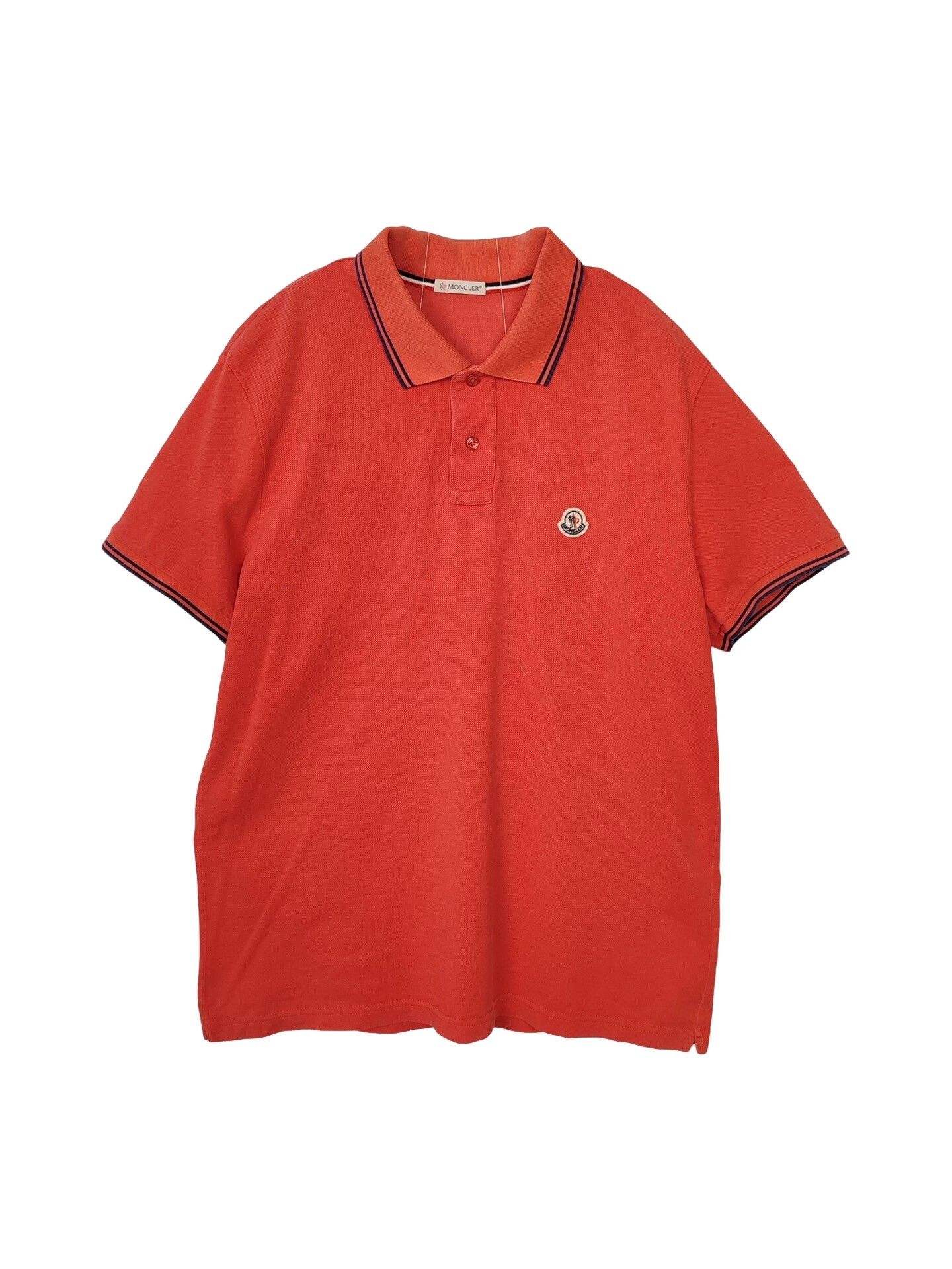 Moncler Moncler Logo Polo Shirt Size L Size US L / EU 52-54 / 3 - 1 Thumbnail