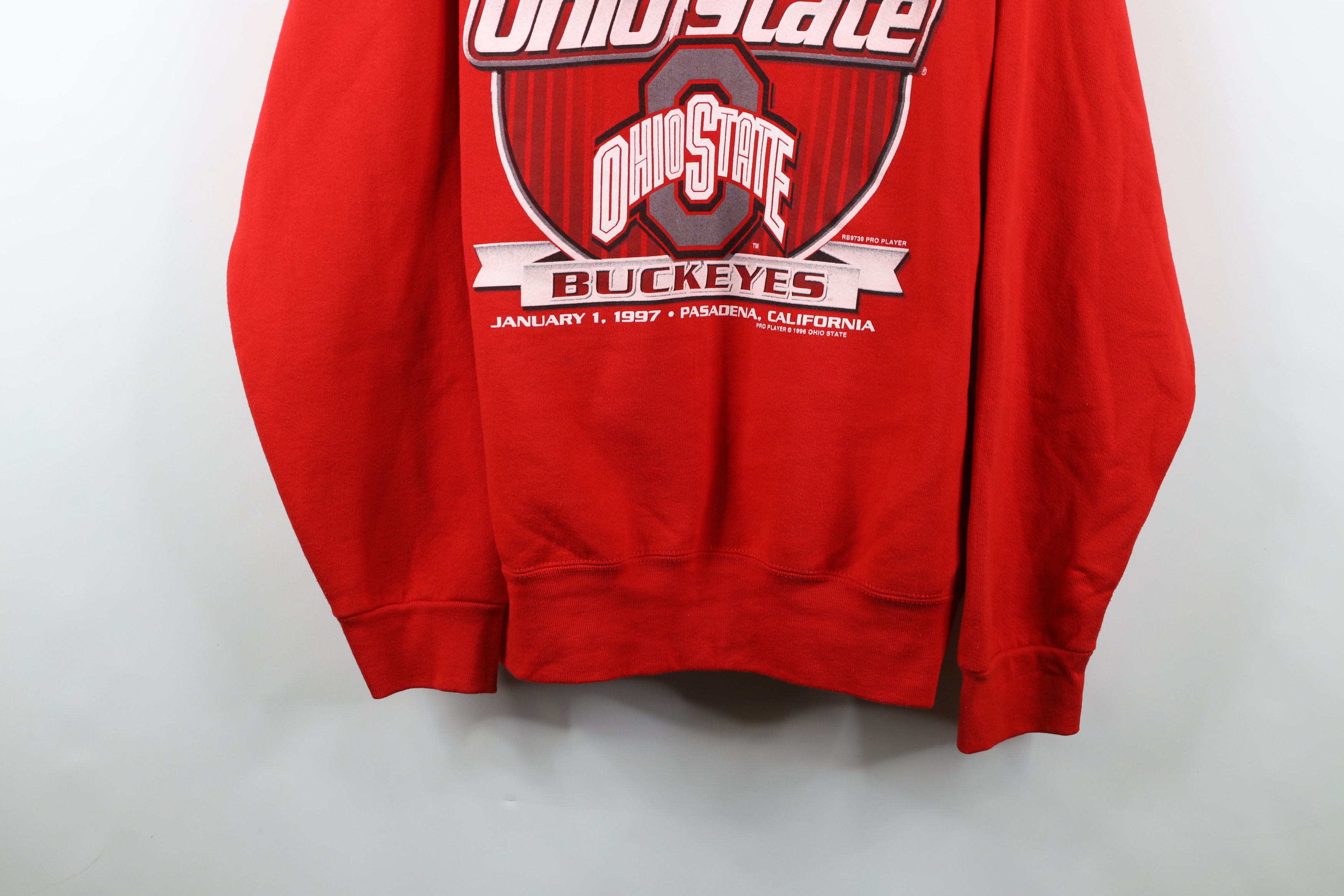 Vintage Vintage 90s Ohio State University Football Sweatshirt USA Size US XL / EU 56 / 4 - 3 Thumbnail