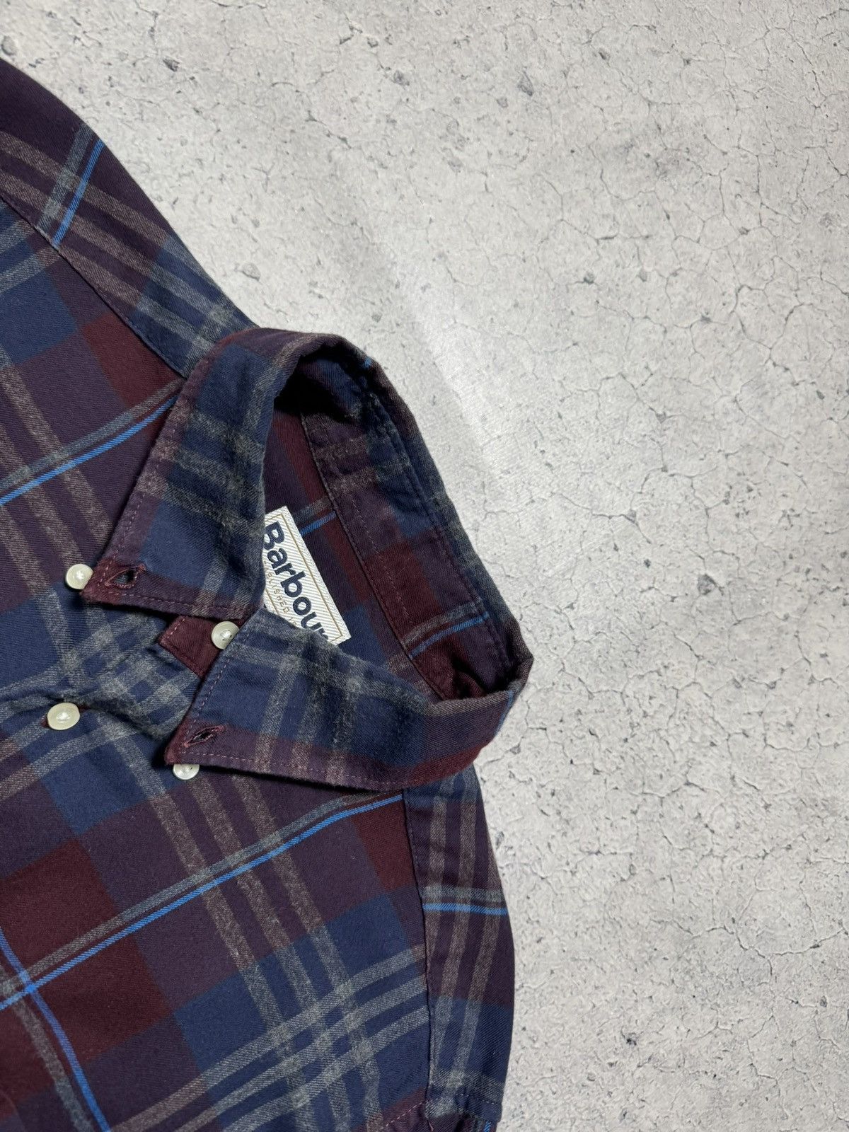 Barbour Barbour Checked Button Up Shirt Casual Size M Flannel Size US M / EU 48-50 / 2 - 7 Thumbnail