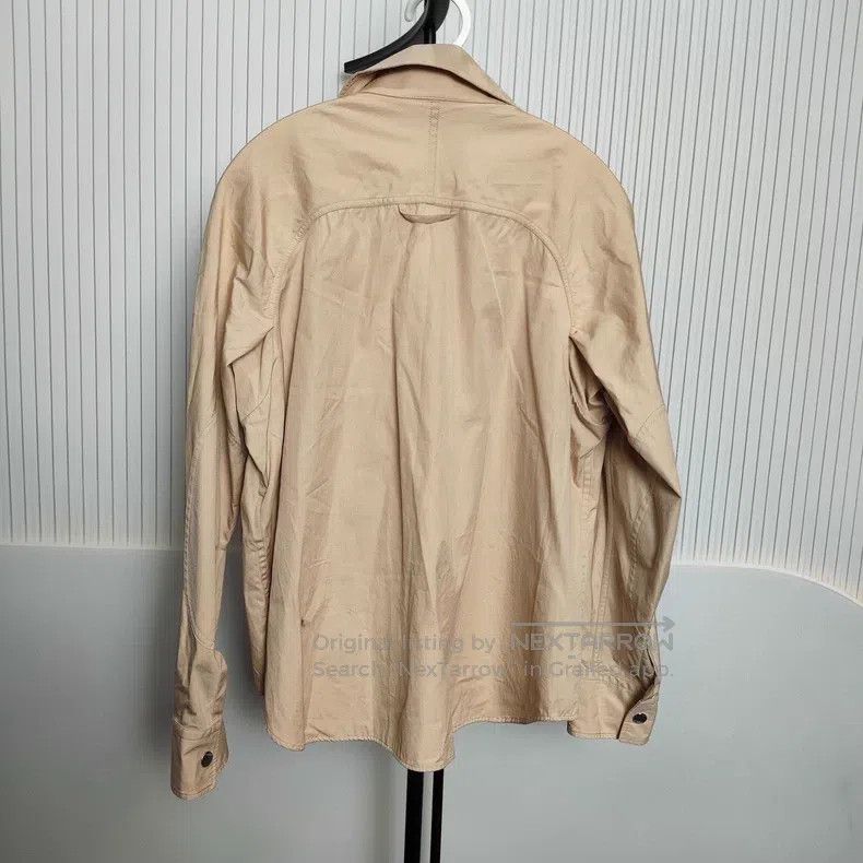 Hermes Hermes Classic Khaki Shirt Size XXS / US 00 / IT 34 - 2 Thumbnail