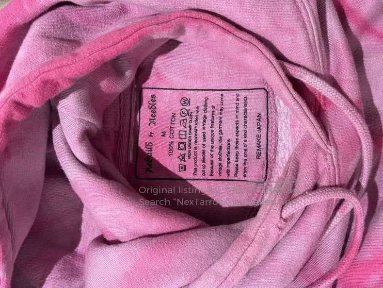 Needles Needles Tie-dyed hooded sweatshirt Size US M / EU 48-50 / 2 - 6 Thumbnail