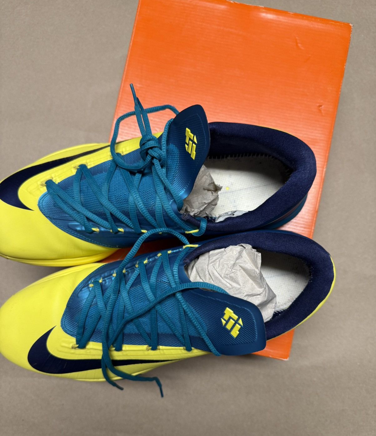 Nike Nike KD 6 Peak Pleasant Kevin Durant men’s sz 14 Basketball! Size US 14 / EU 47 - 6 Thumbnail