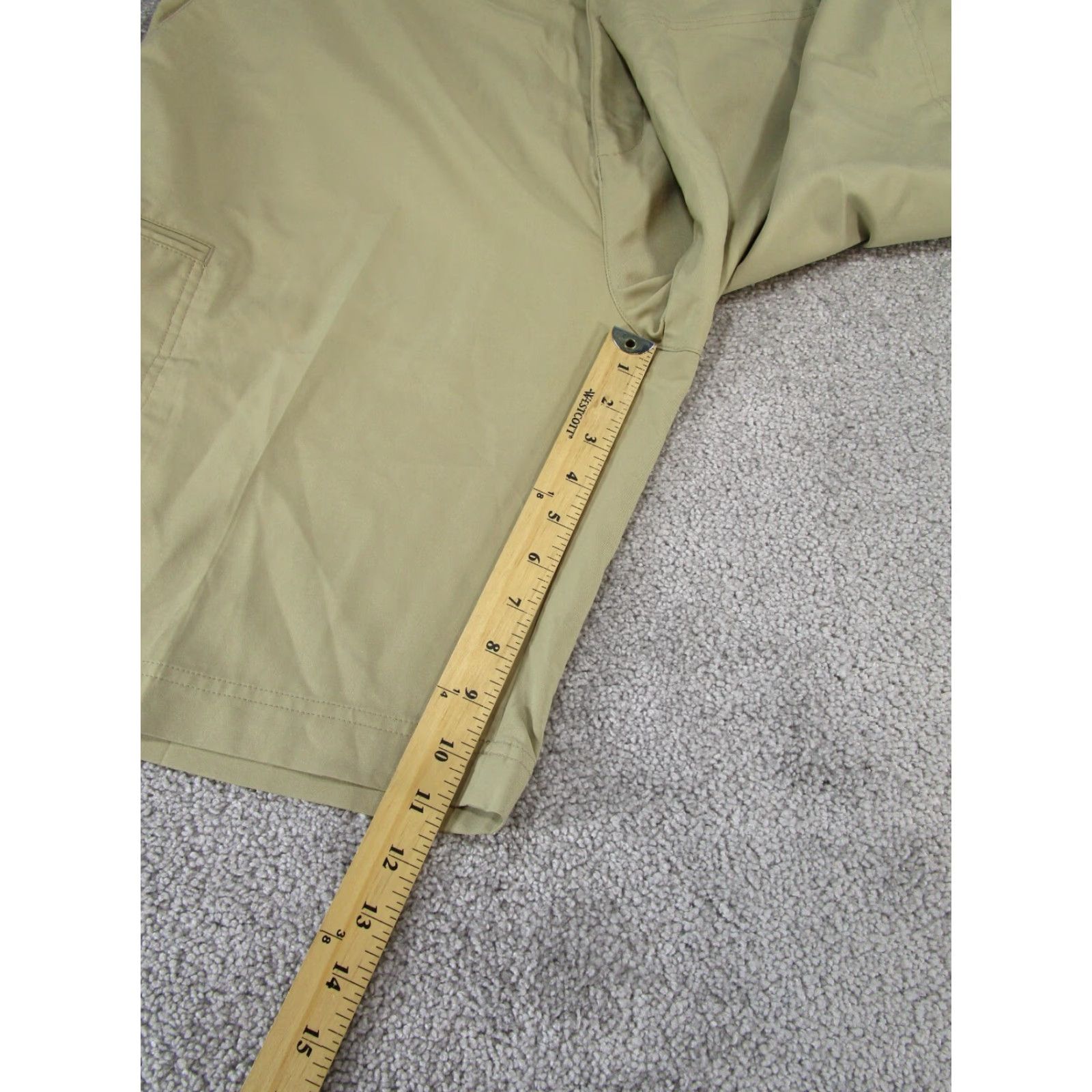 Adidas Adidas Shorts Mens 40 Beige Khaki Lightweight Polyester Golf 11" N/A Size US 40 / EU 56 - 3 Thumbnail